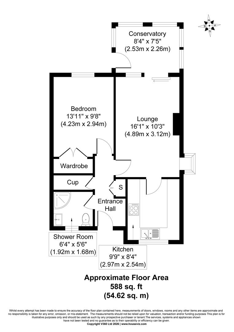 14A, Garth Lane, Selby floorplan