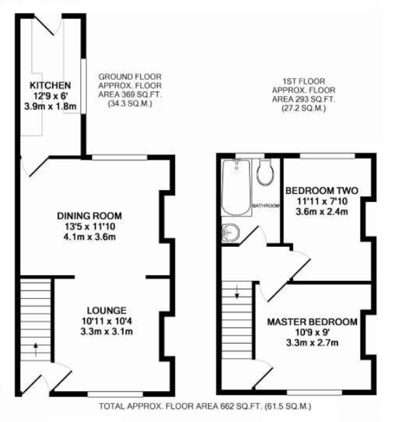 2 Bedrooms Terraced house to rent in High Street, Old Woking, Surrey GU22