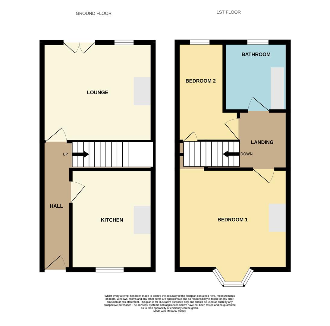 68, Walpole Street, Weymouth floorplan