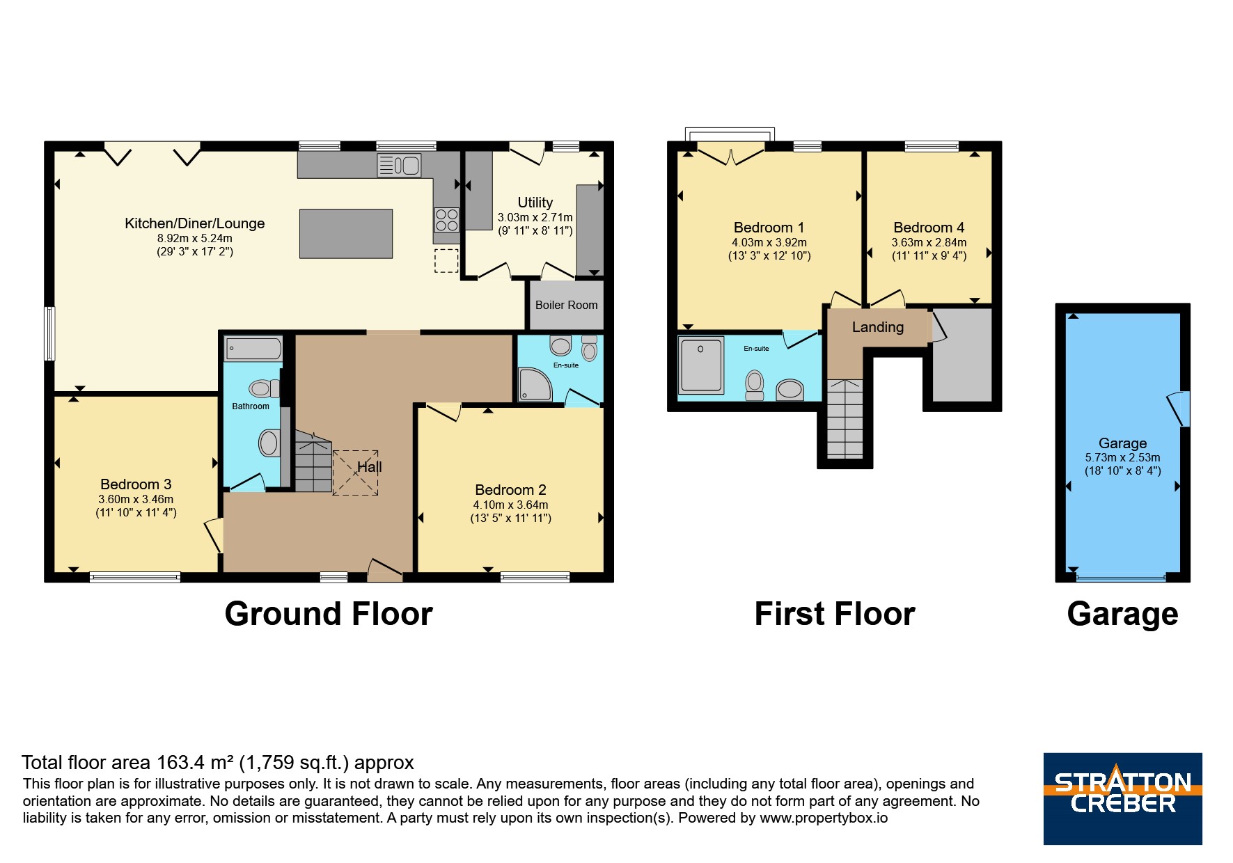 Brandon,, Trispen, Cornwall floorplan