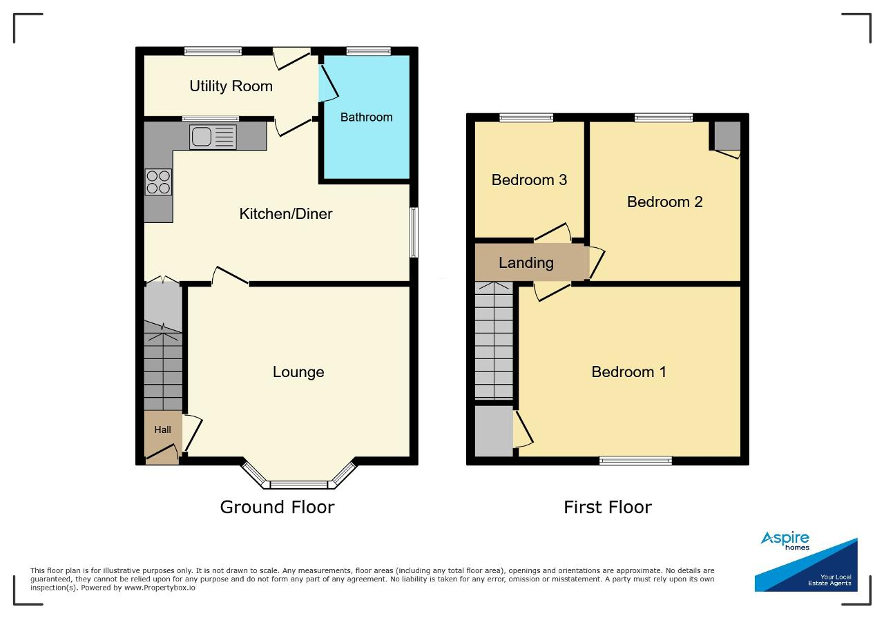 44, Summerfield Close, Wisbech floorplan