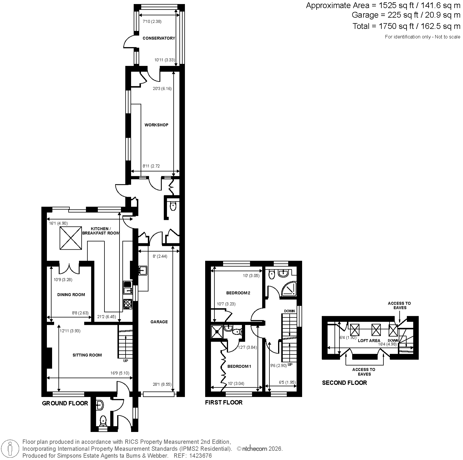 81, New Park Road, Surrey floorplan