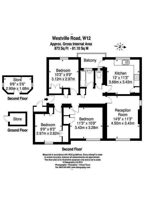 63, Westville Road, Shepherds Bush floorplan