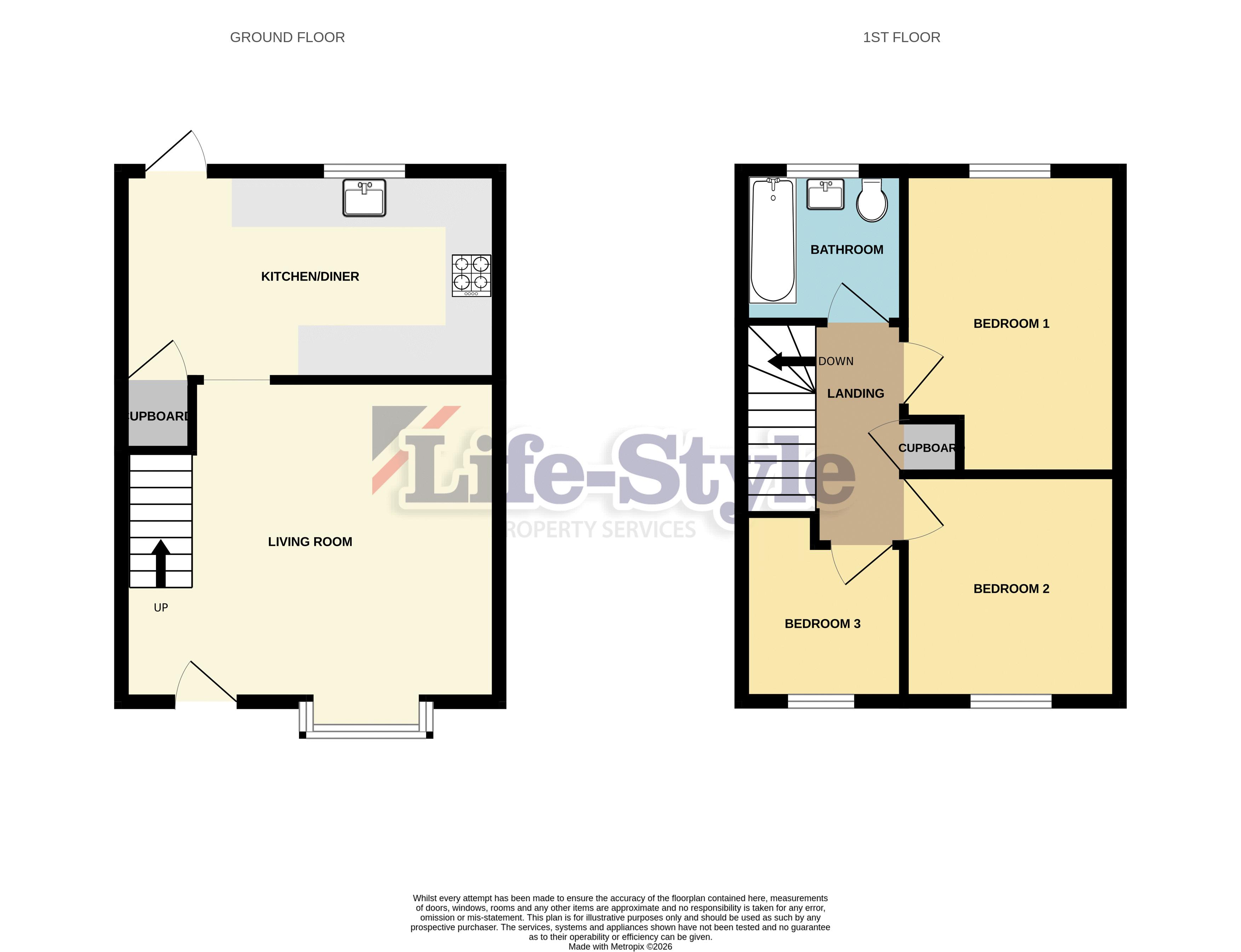 30, Grange Close, Bristol floorplan