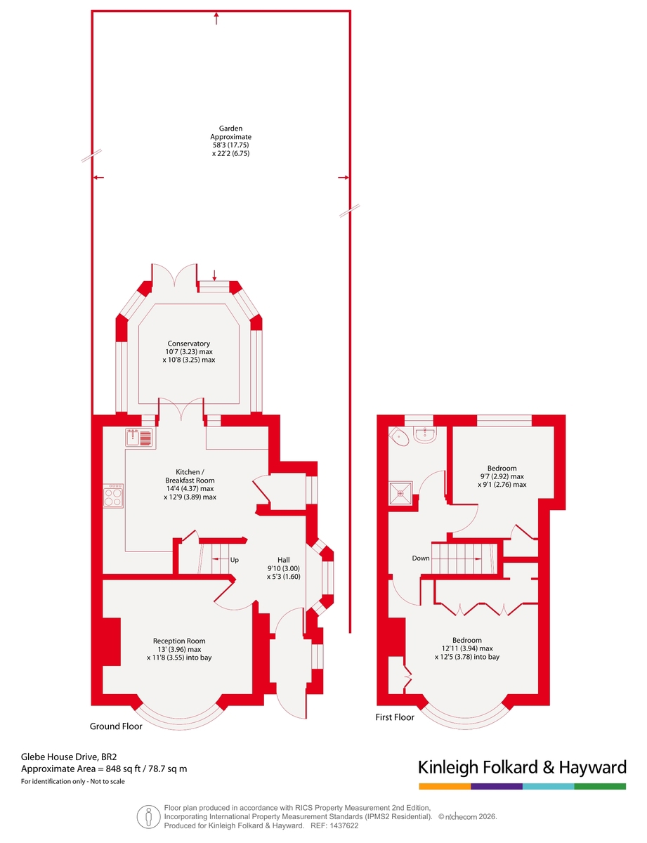 17, Glebe House Drive, Kent floorplan