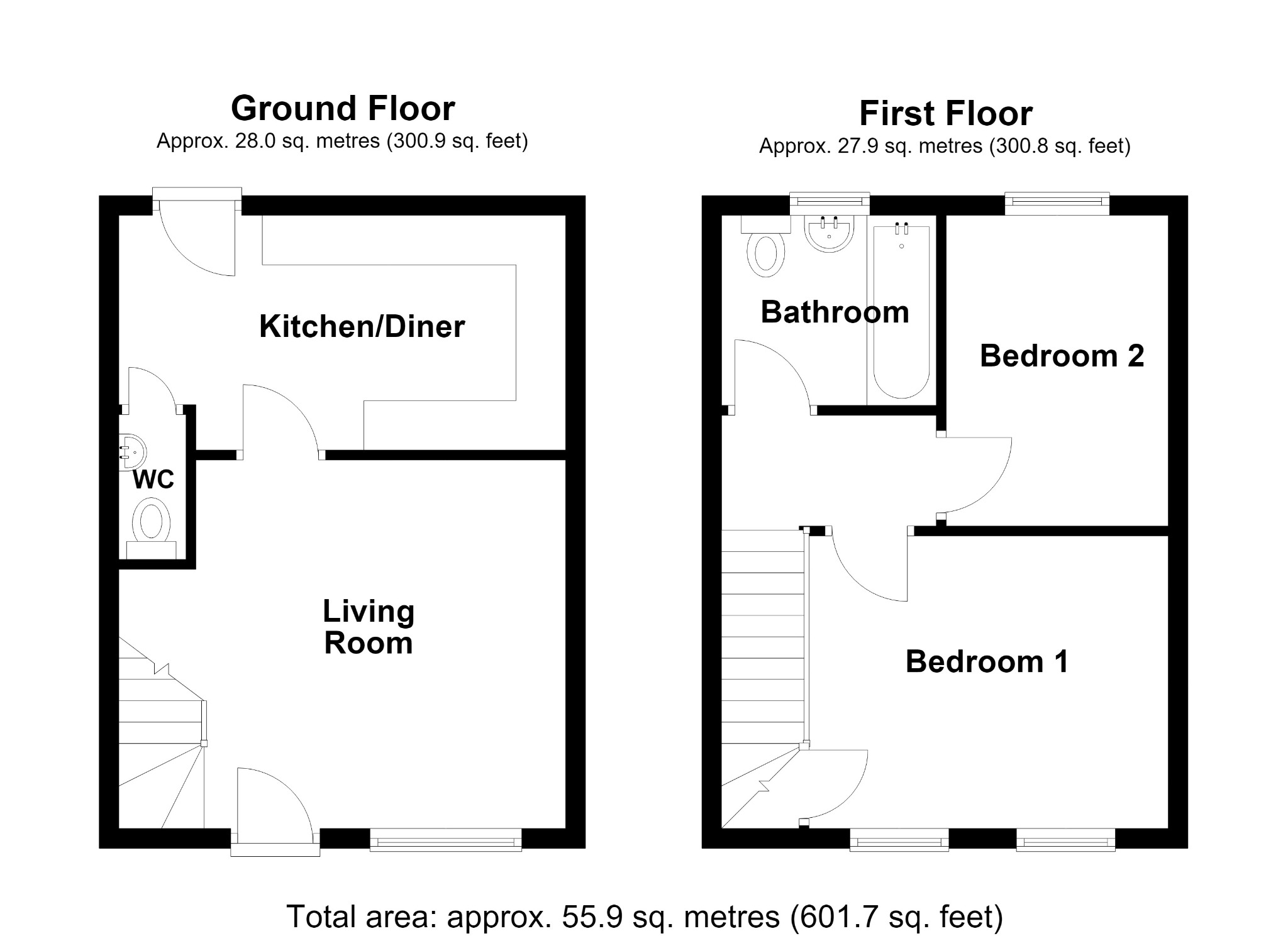 9, Pell Close, Sleaford floorplan