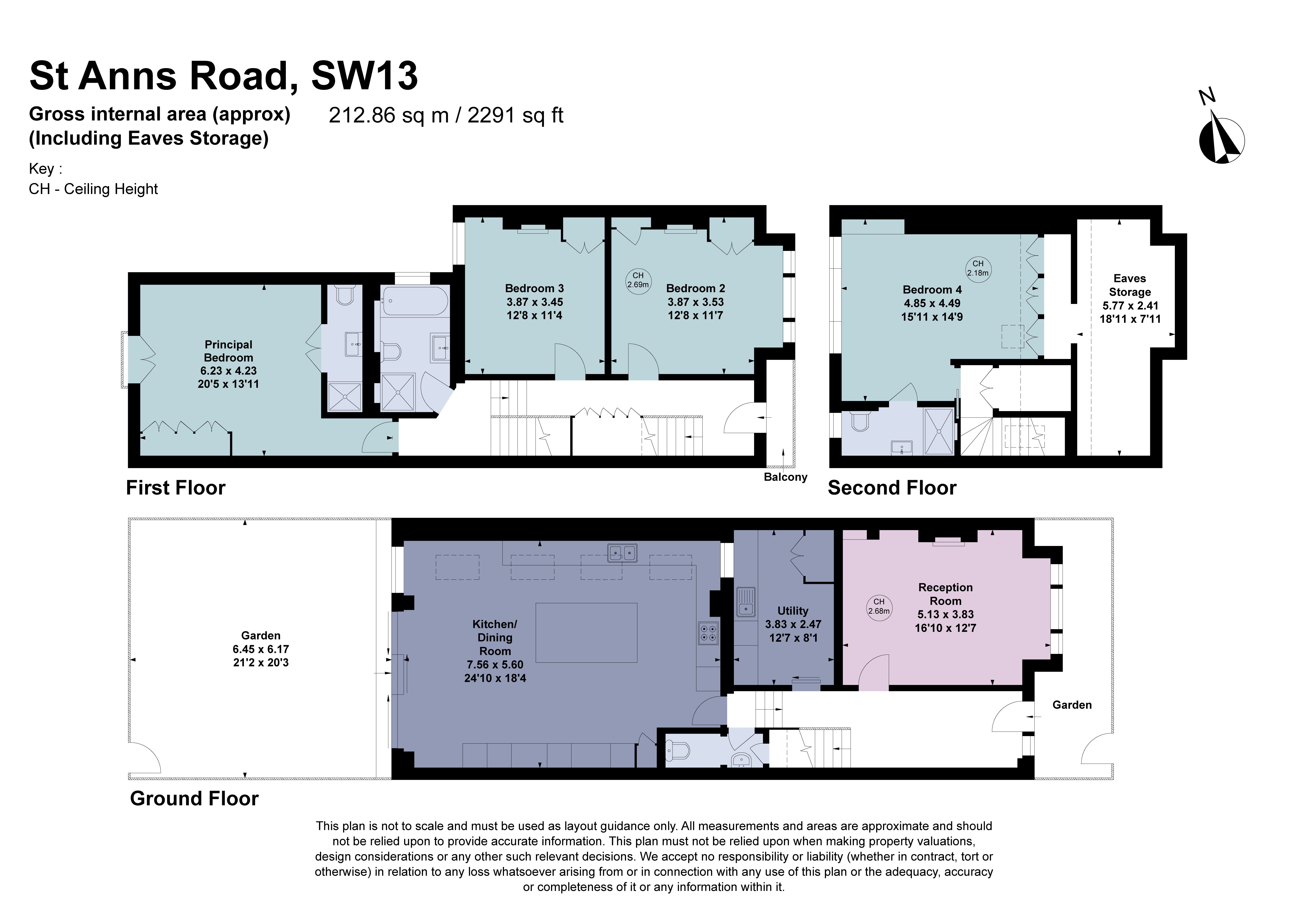 26, St Anns Road, London floorplan