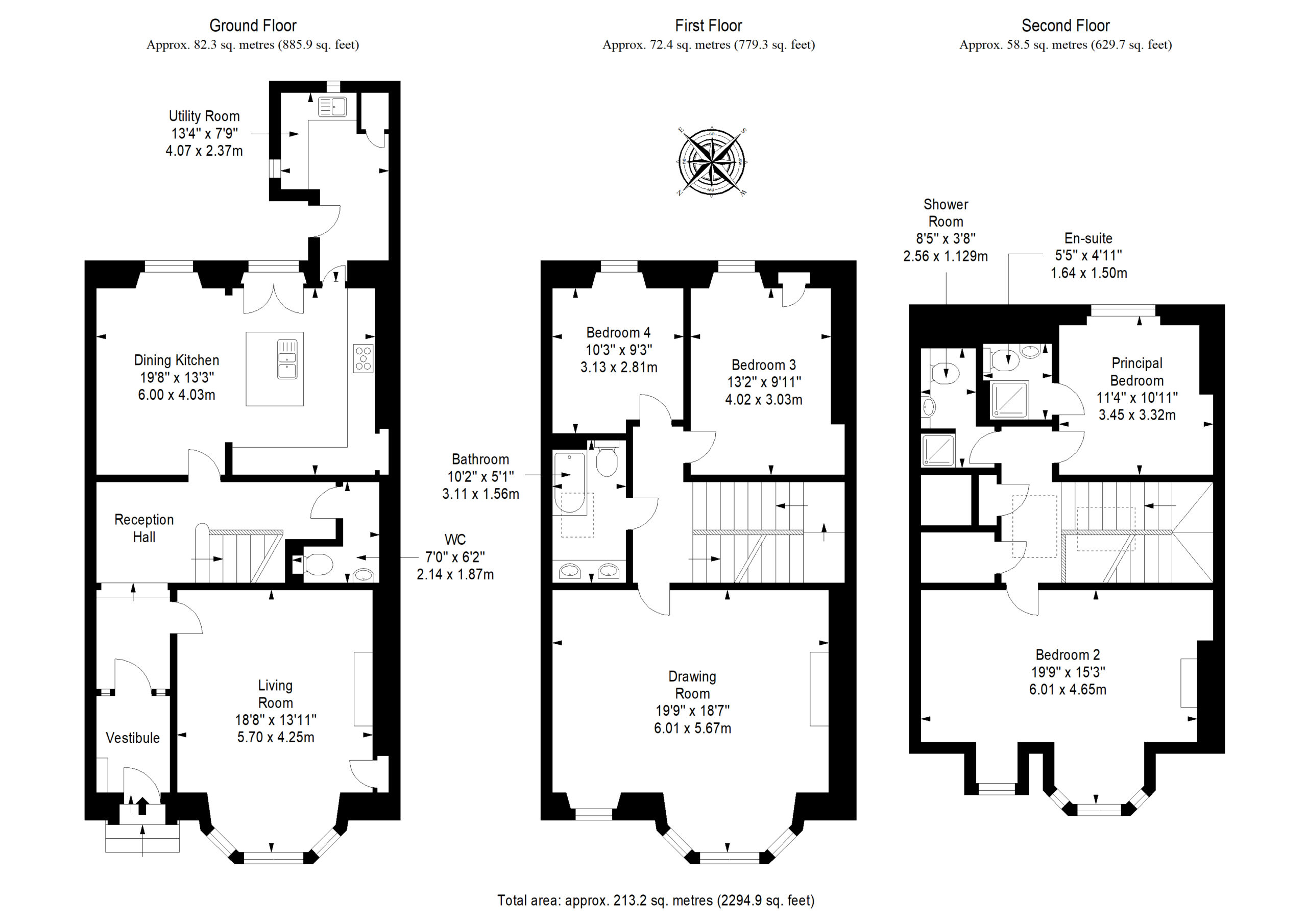 Hartington Place Bruntsfield, Edinburgh floorplan