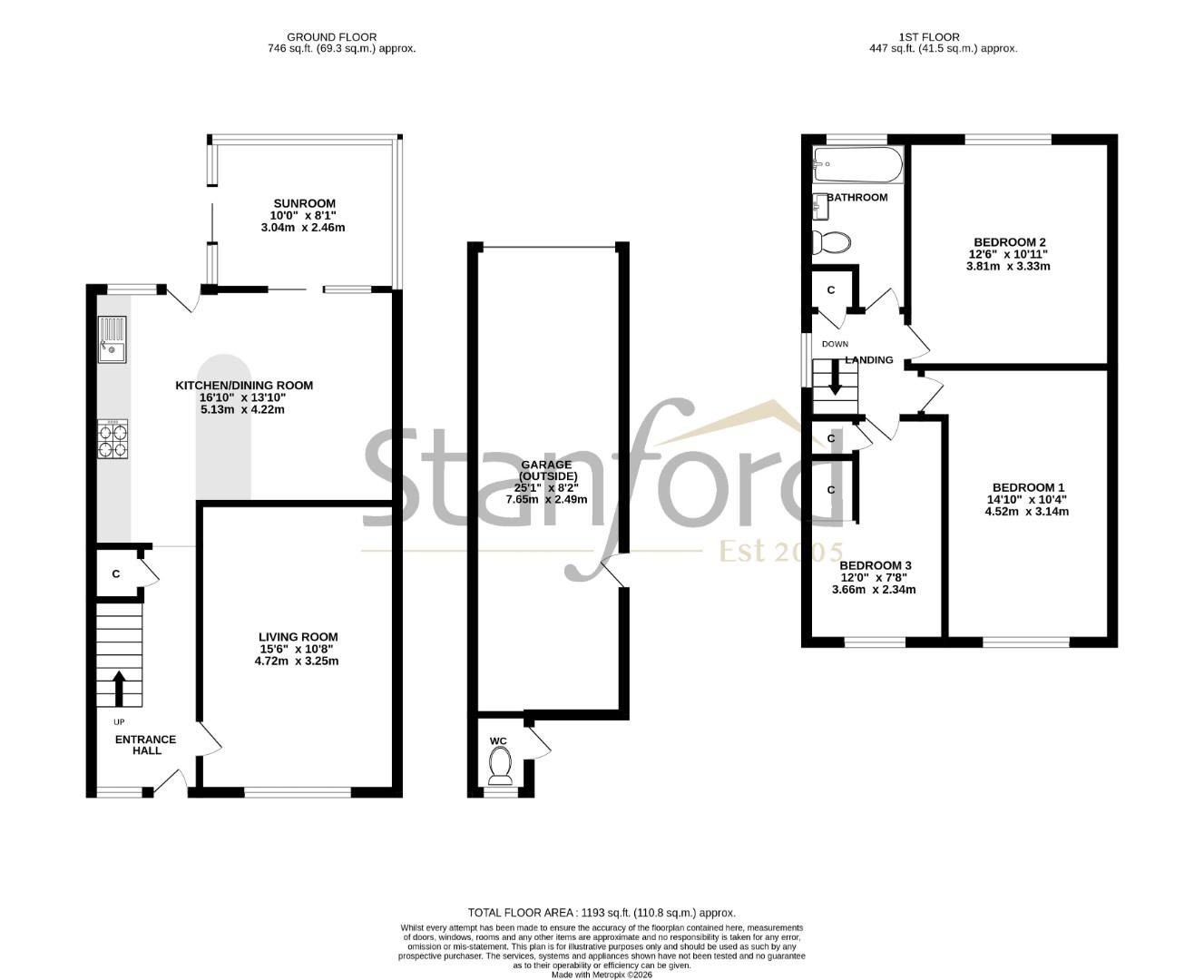 Kingsfield Gardens, Southampton floorplan