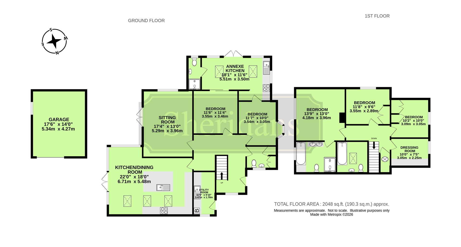 Chandler House, The Green, Rougham Green floorplan