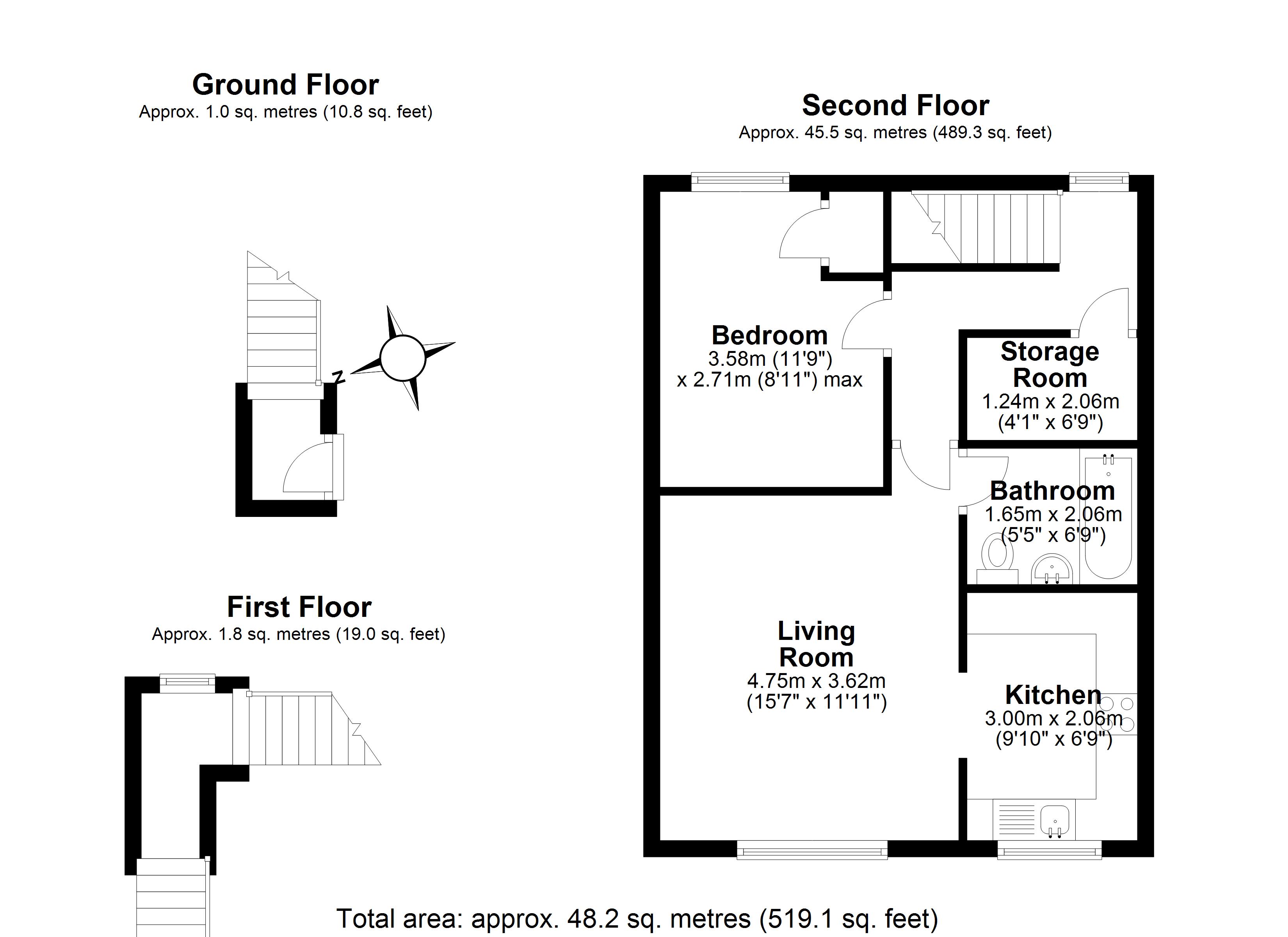 56, Ravenscroft, Watford floorplan