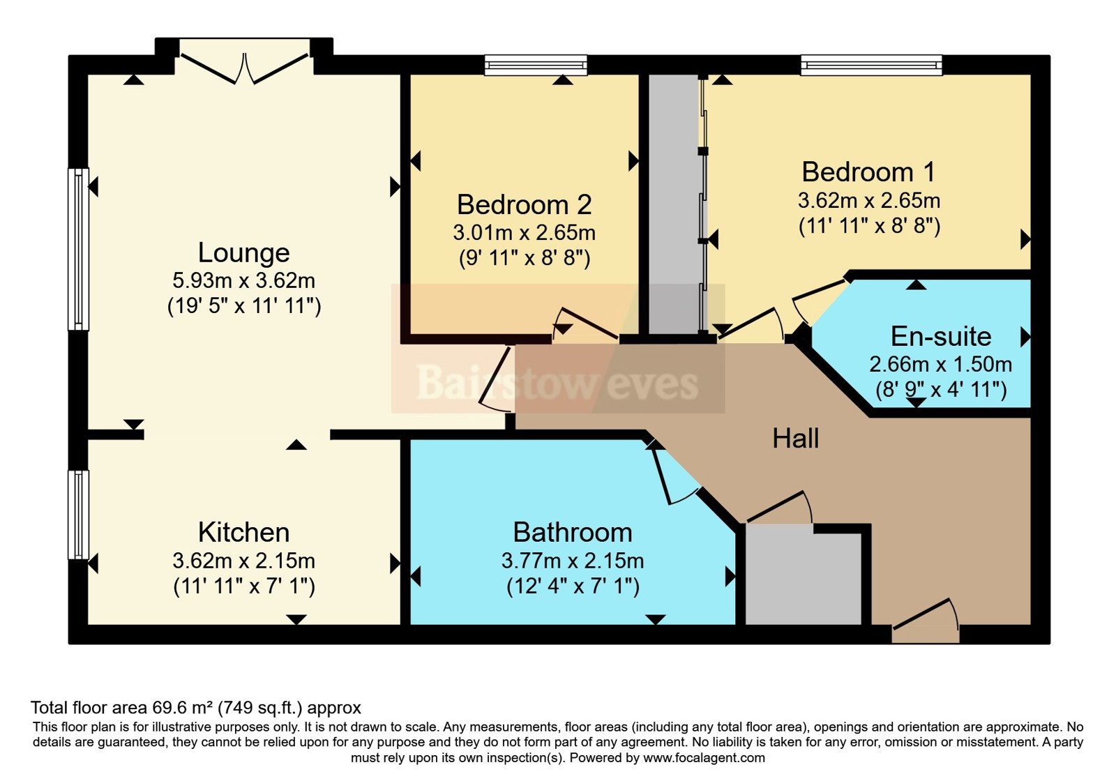 33, Greenwood Gardens, Nottinghamshire floorplan
