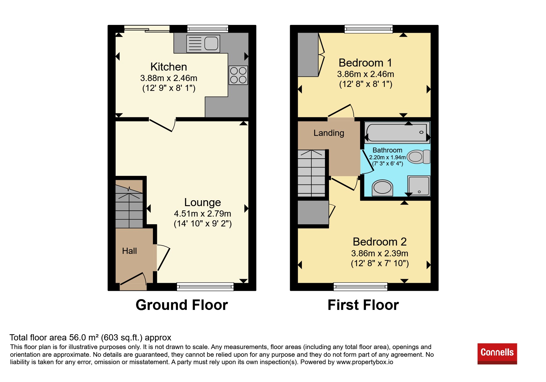4, Chervil Close, Biggleswade floorplan