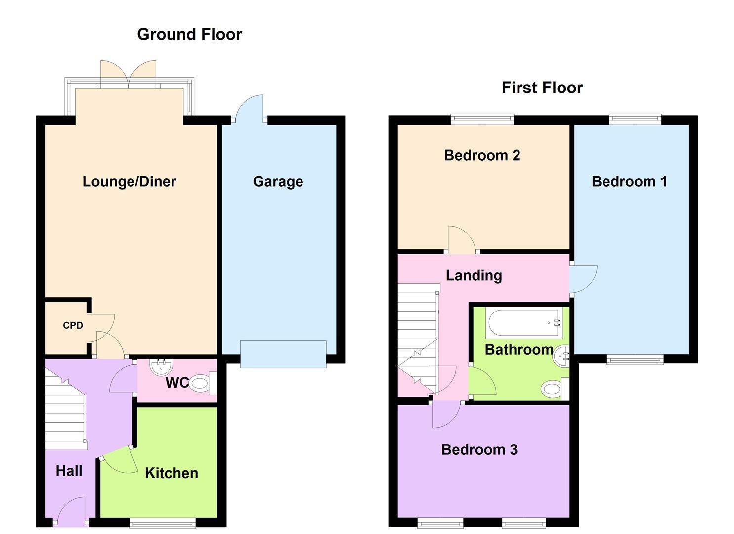 12, Cardiff Grove, Birmingham floorplan