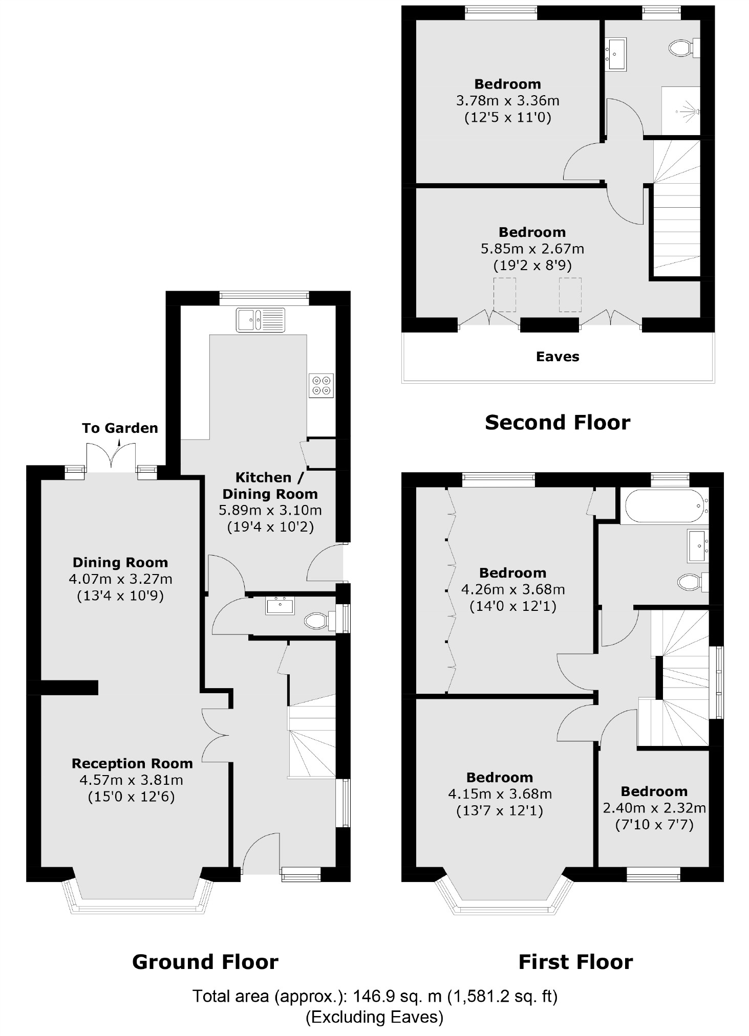 5, Aprey Gardens, London floorplan