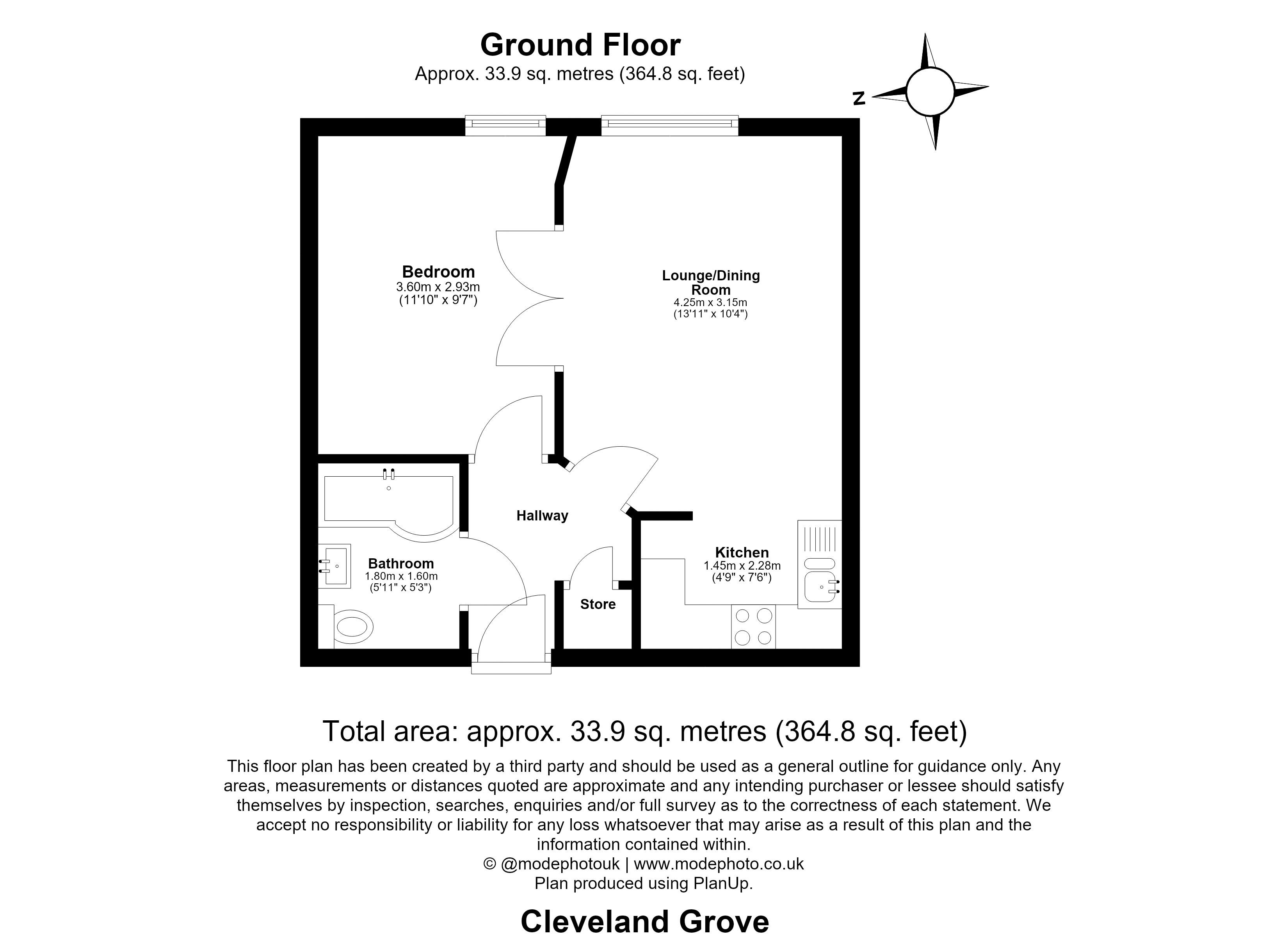 Price2, Cleveland Grove, Whitechapel floorplan