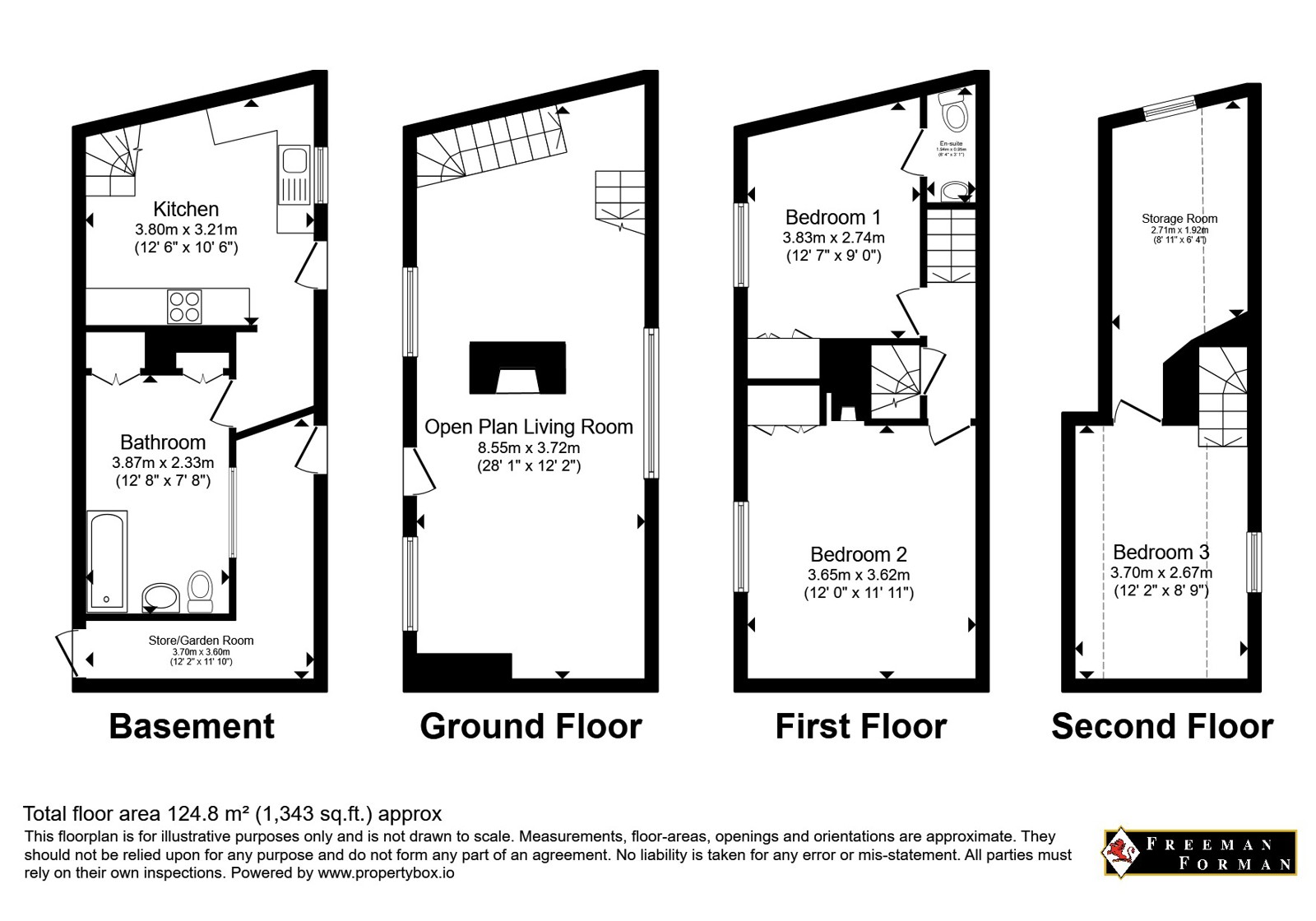 Wellington Cottage,, Waterloo Road, Kent floorplan