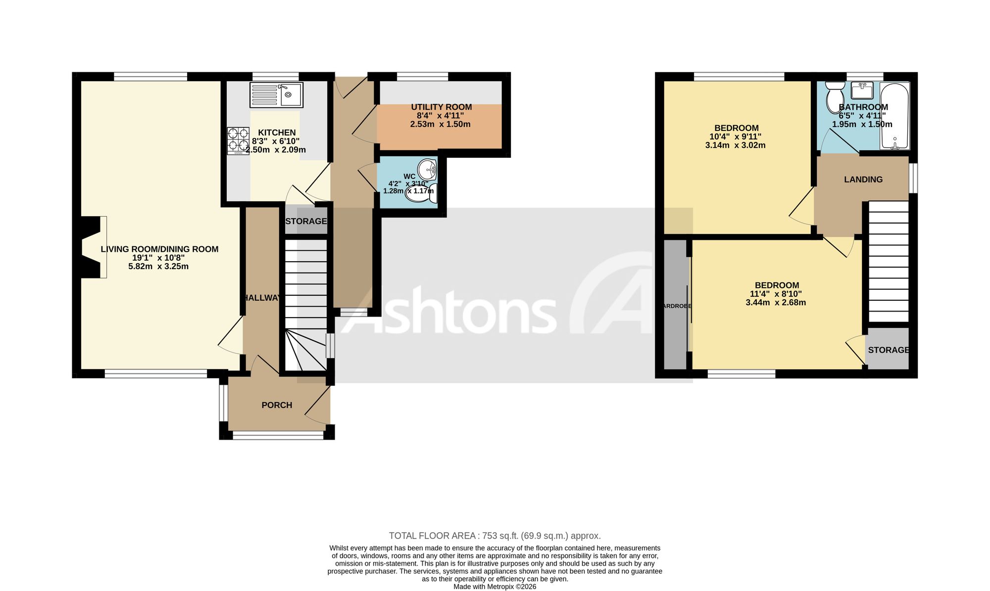 42 Hardwick Road, Wigan floorplan