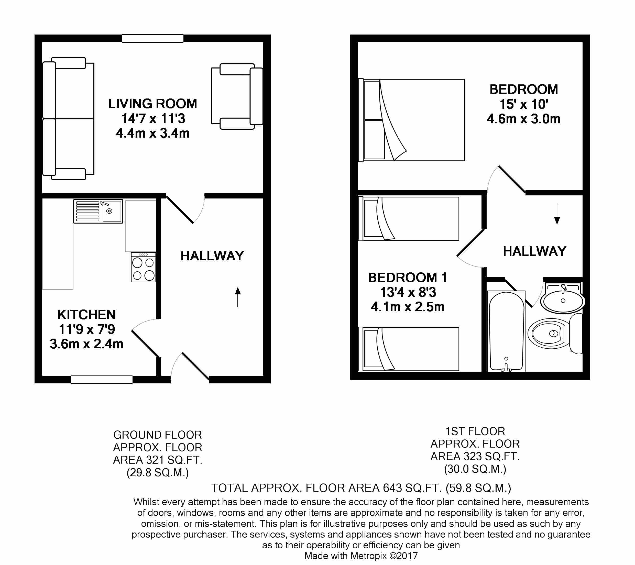 159, Wordsworth Way, West Drayton floorplan