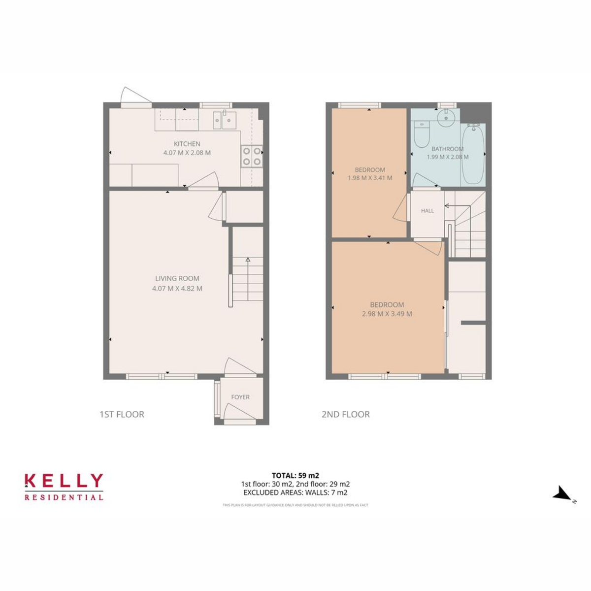 50, St. Marys Crescent, Glasgow floorplan