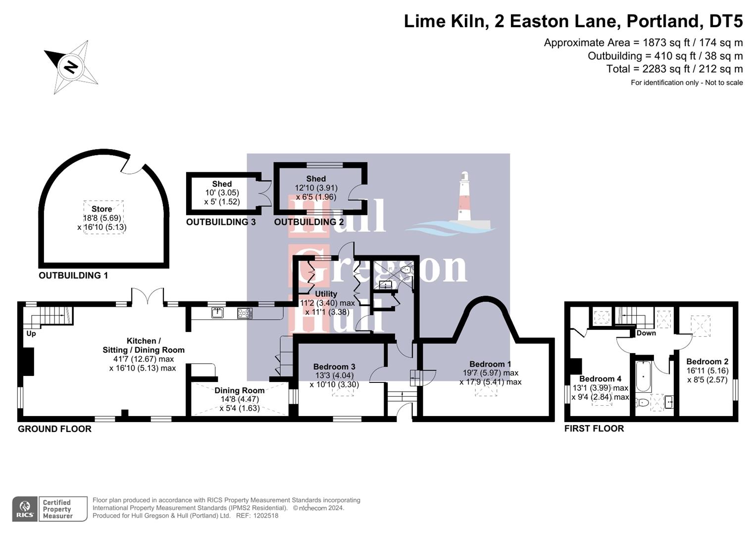 Lime Kiln, 2, Easton Lane, Portland floorplan