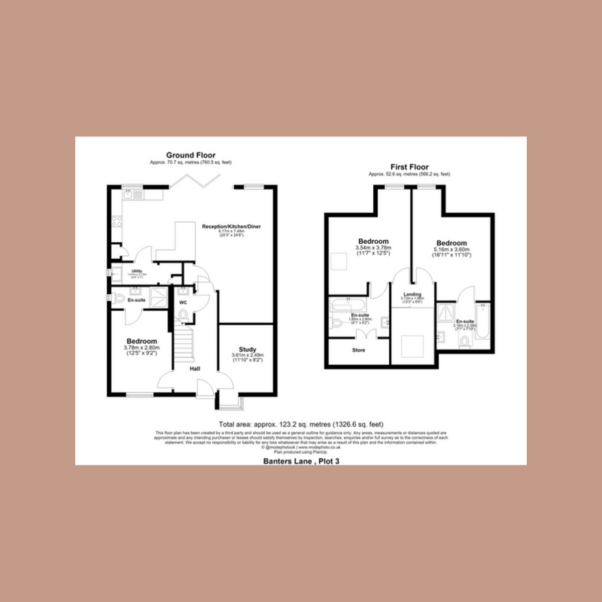 4 Misty View, Banters Lane, Chelmsford floorplan