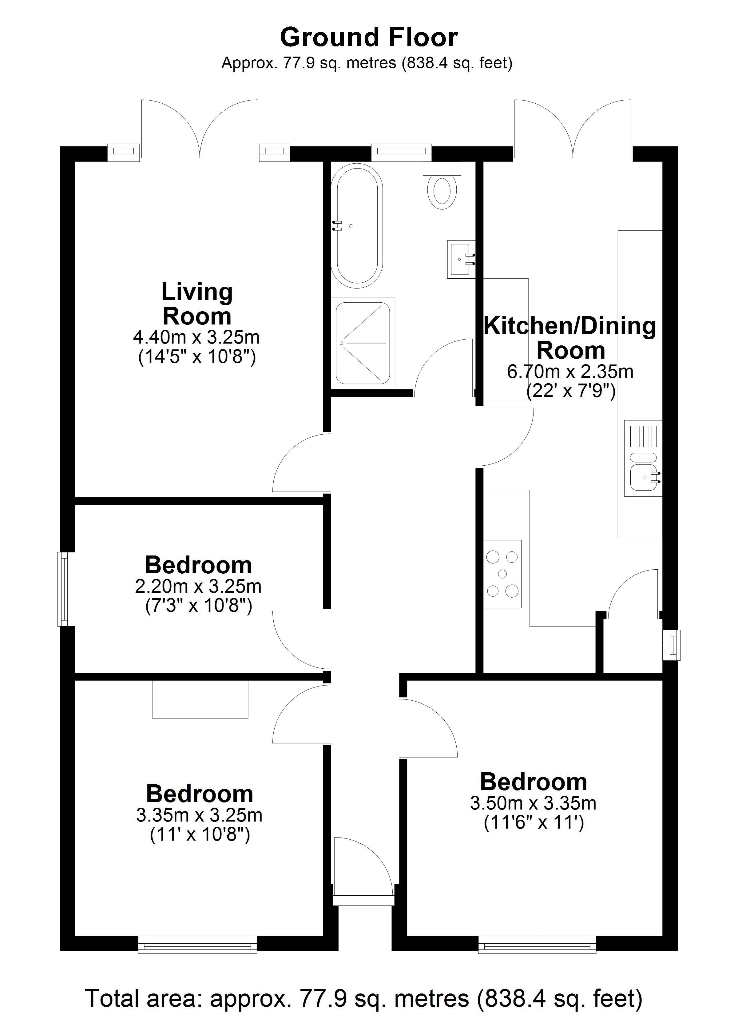 37, Lindsay Road, Addlestone floorplan