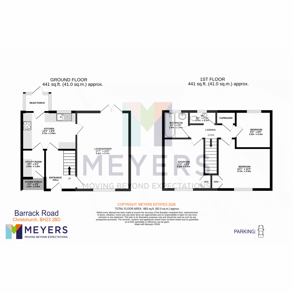 Barrack Road, Christchurch floorplan