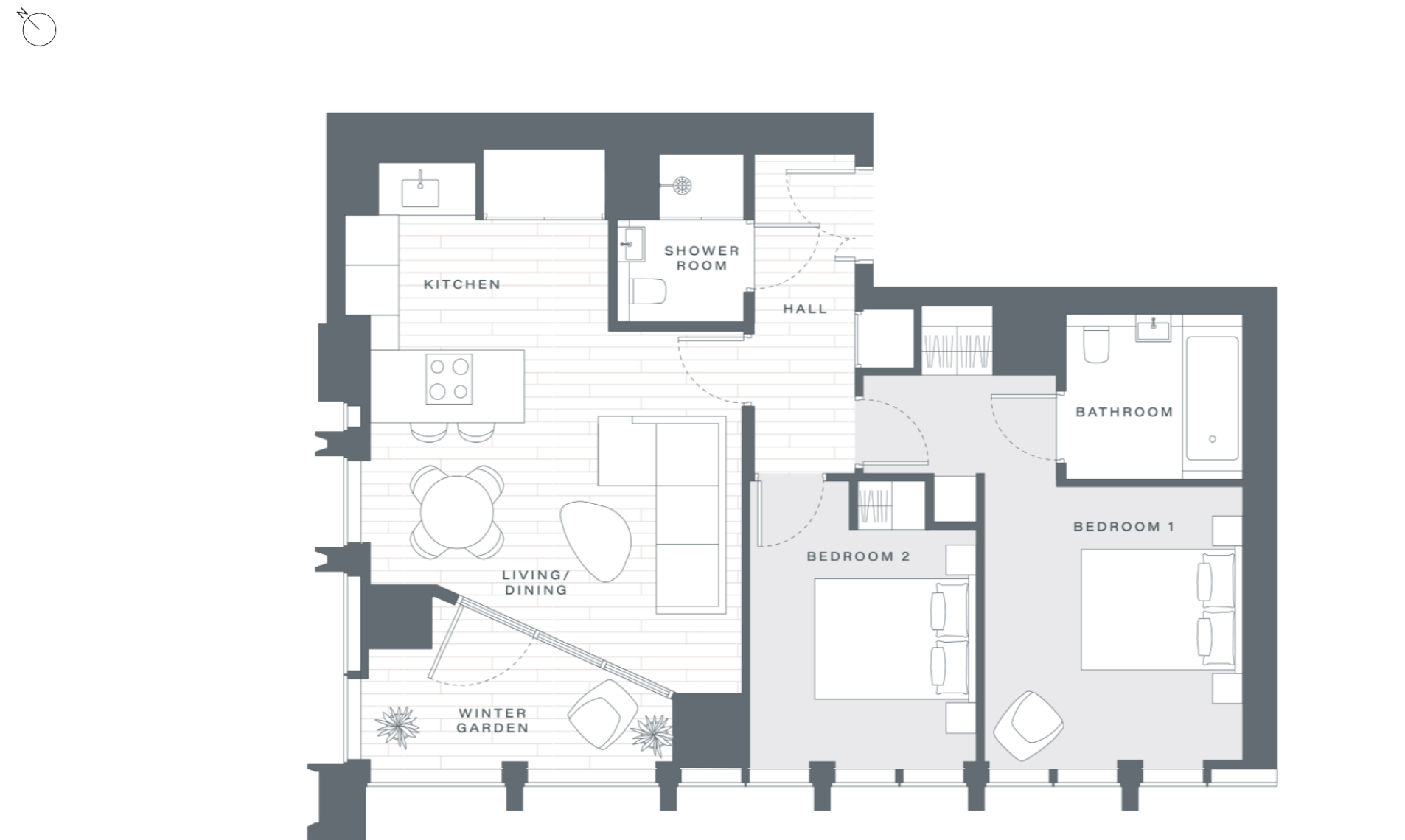 Nine Elms Lane, London floorplan