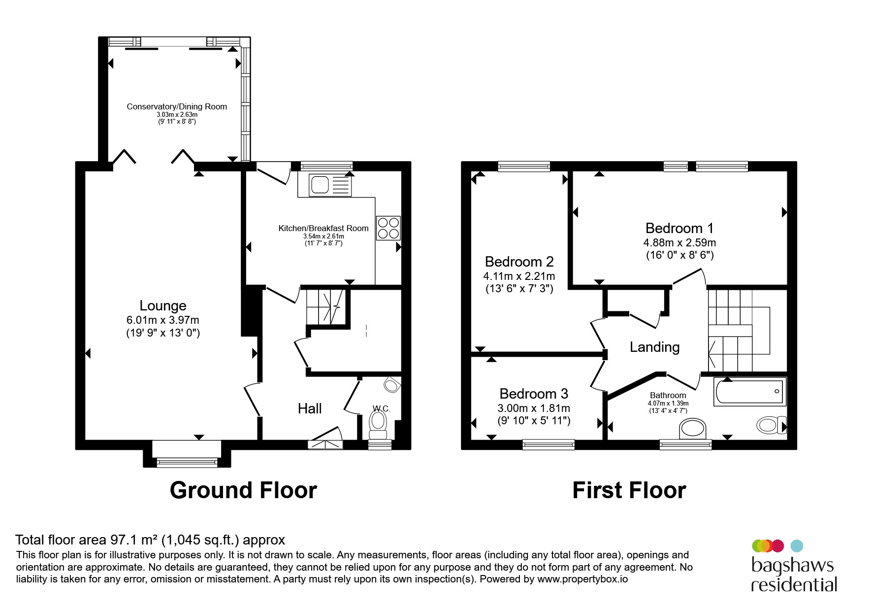 77, Grampian Way, DERBY floorplan