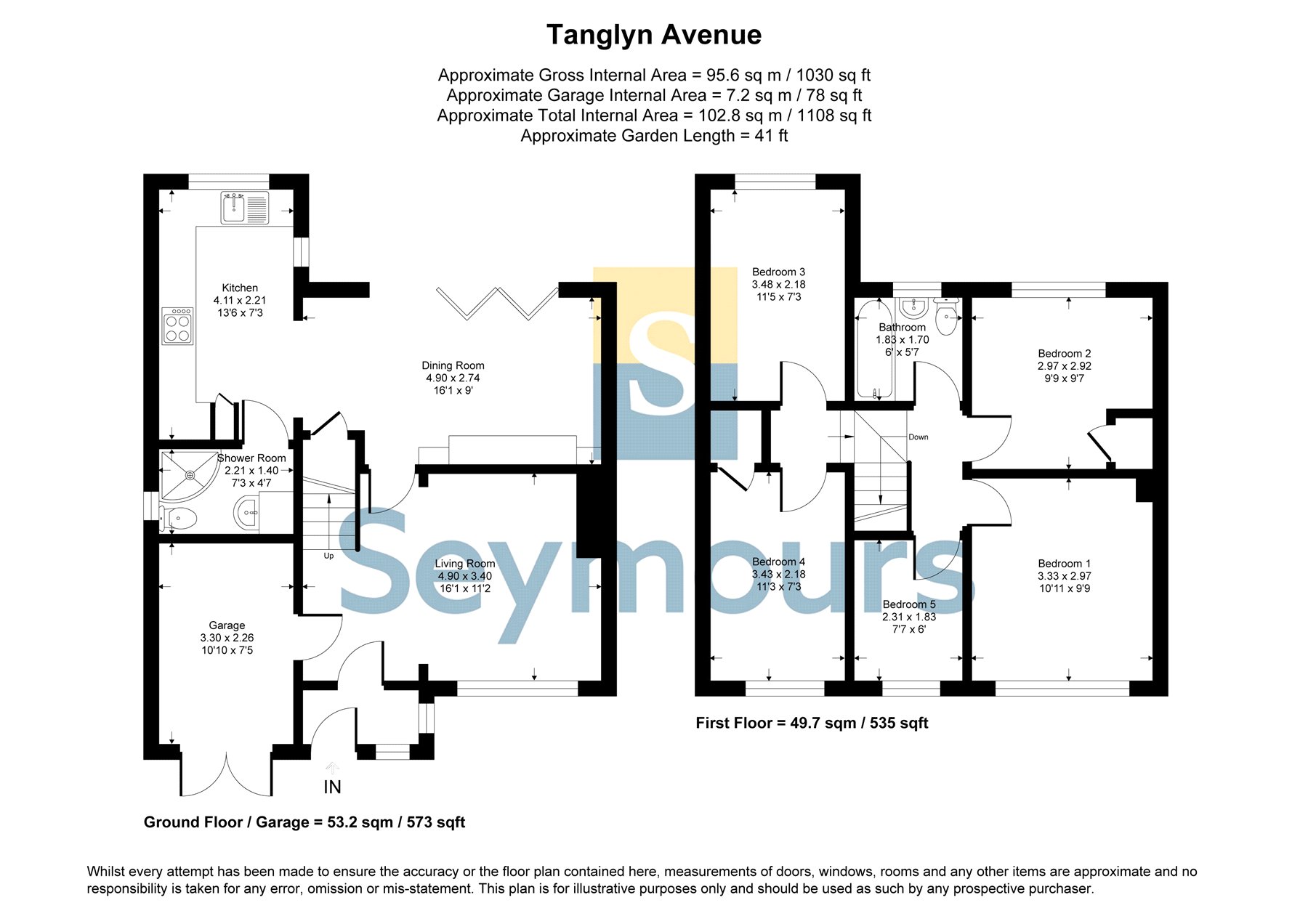 22, Tanglyn Avenue, Surrey floorplan