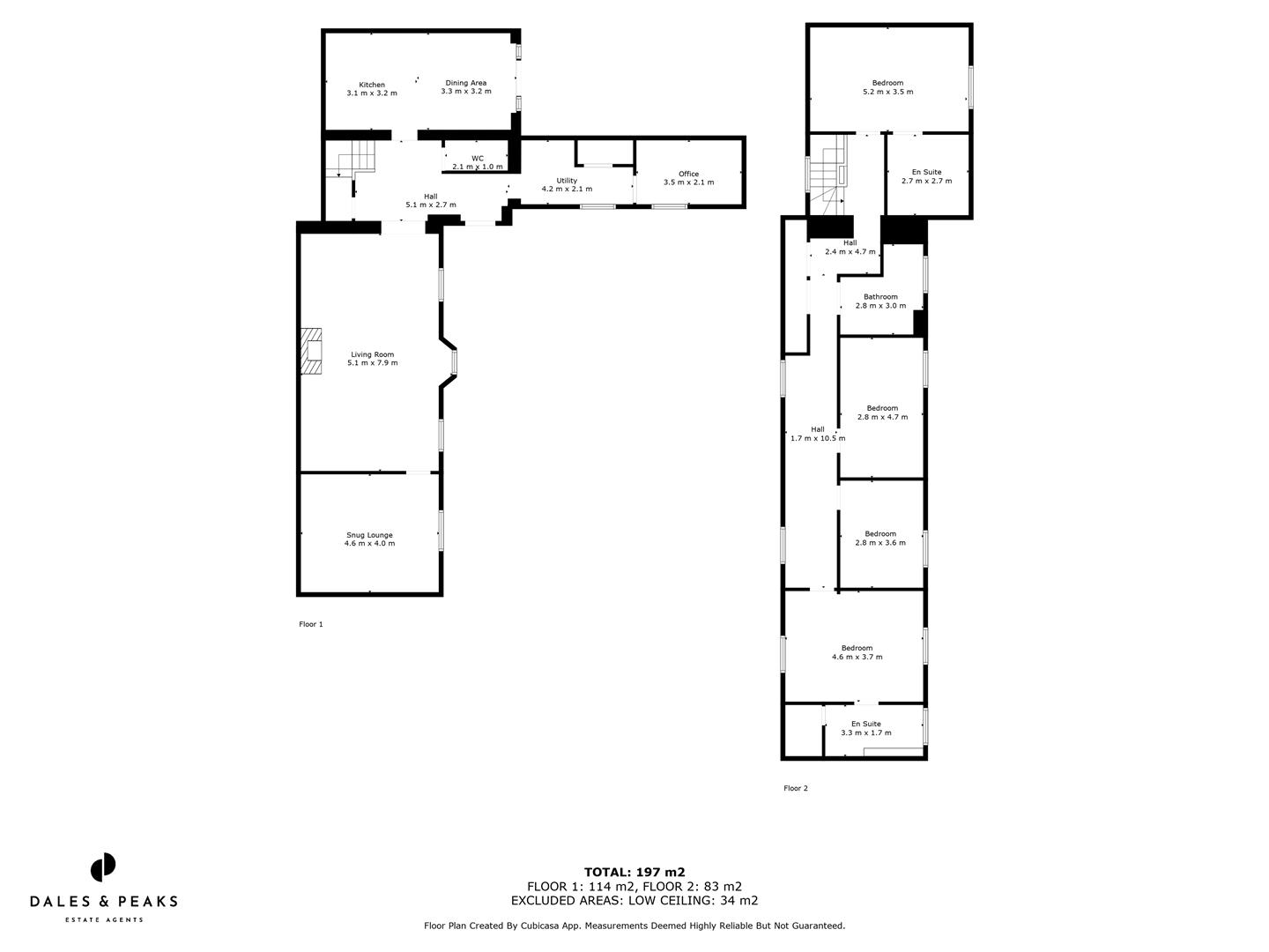 The Dairy, 4, Highfield Close, Chesterfield floorplan