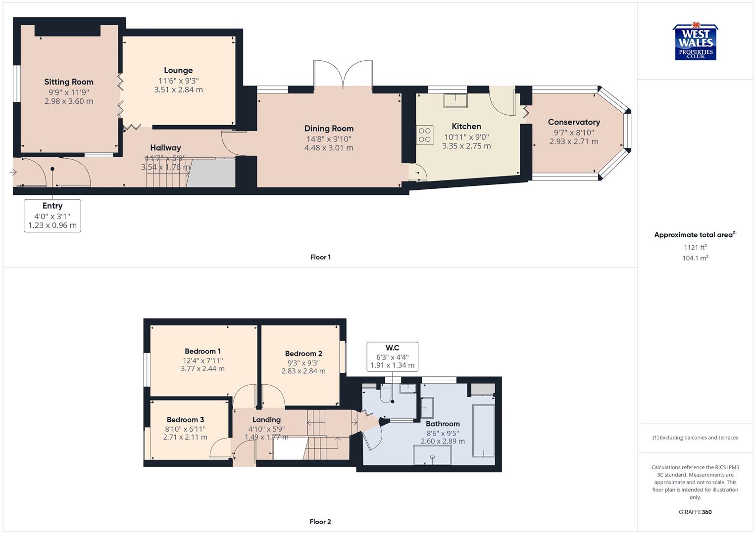 19, Gilbert Road, Llanelli floorplan