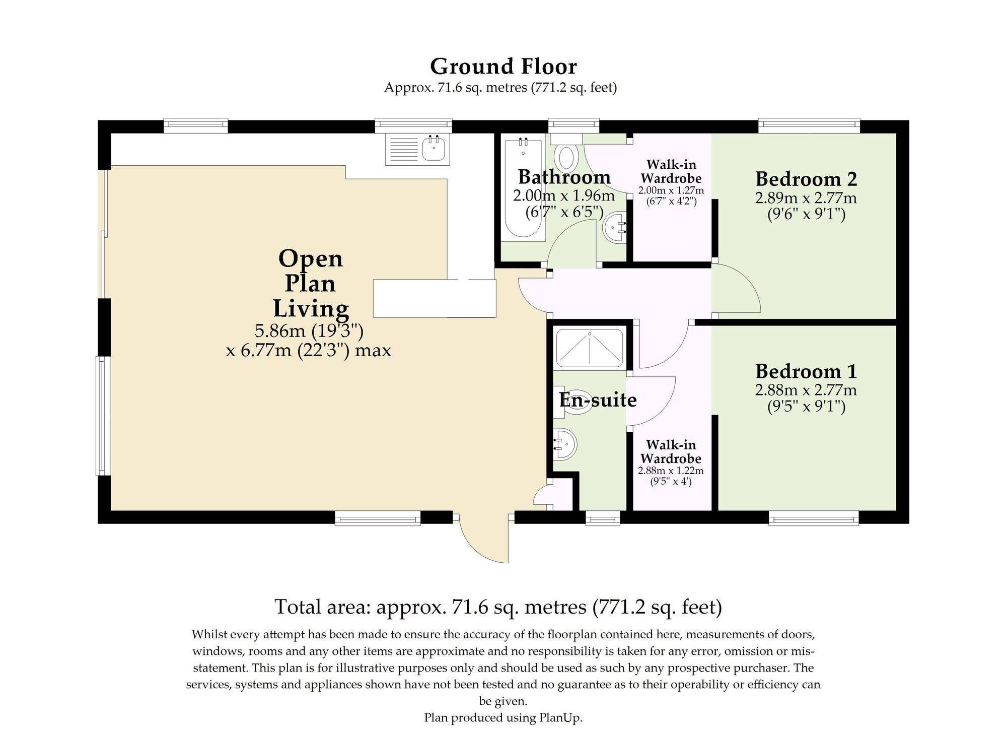 WV11 ABI Superior, Corton, Lowestoft floorplan