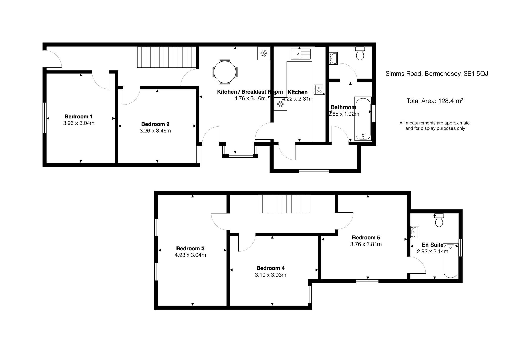 159 Simms Road, London floorplan