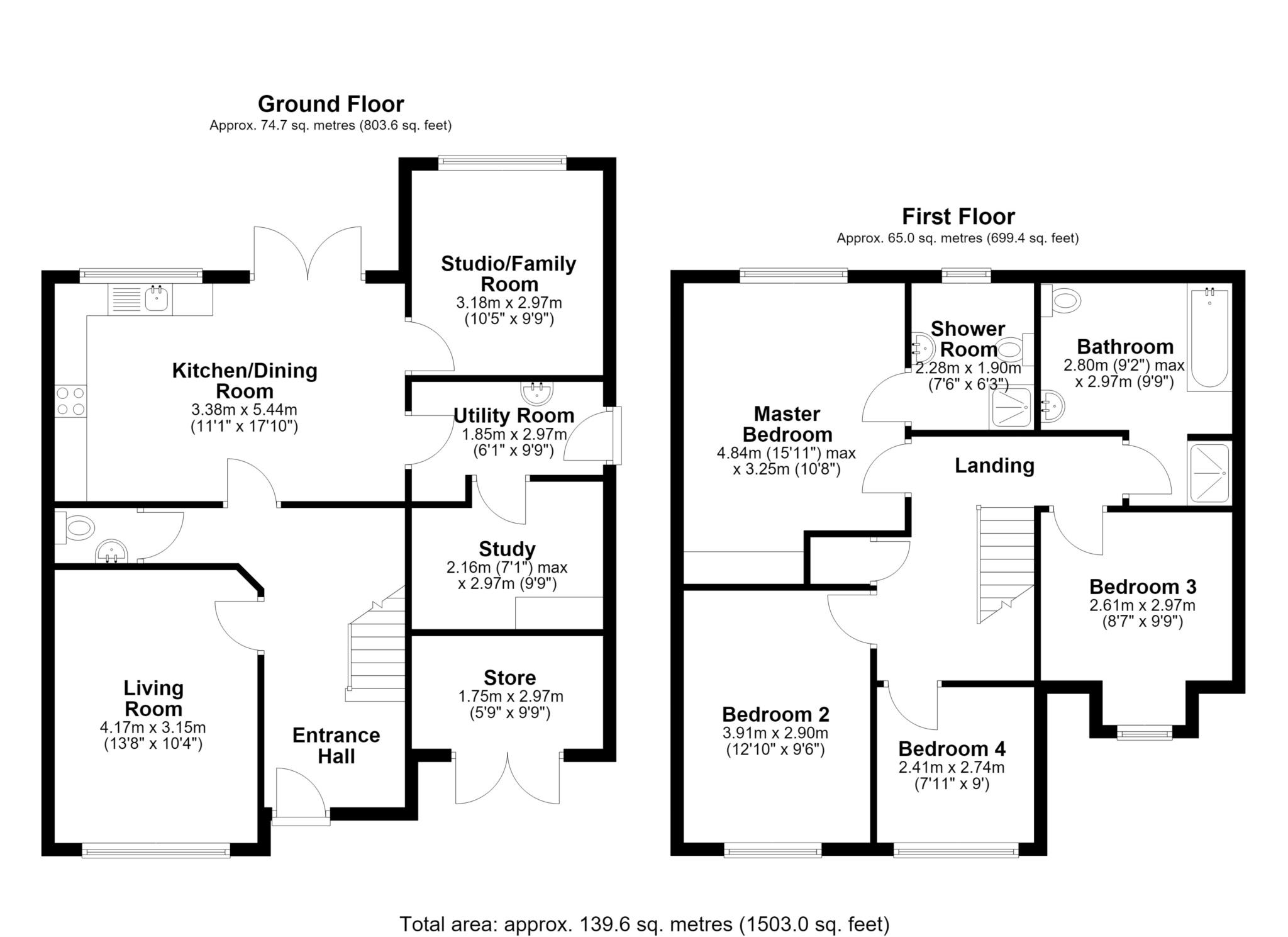 2, Hugh Carson Close, Sonning Common floorplan
