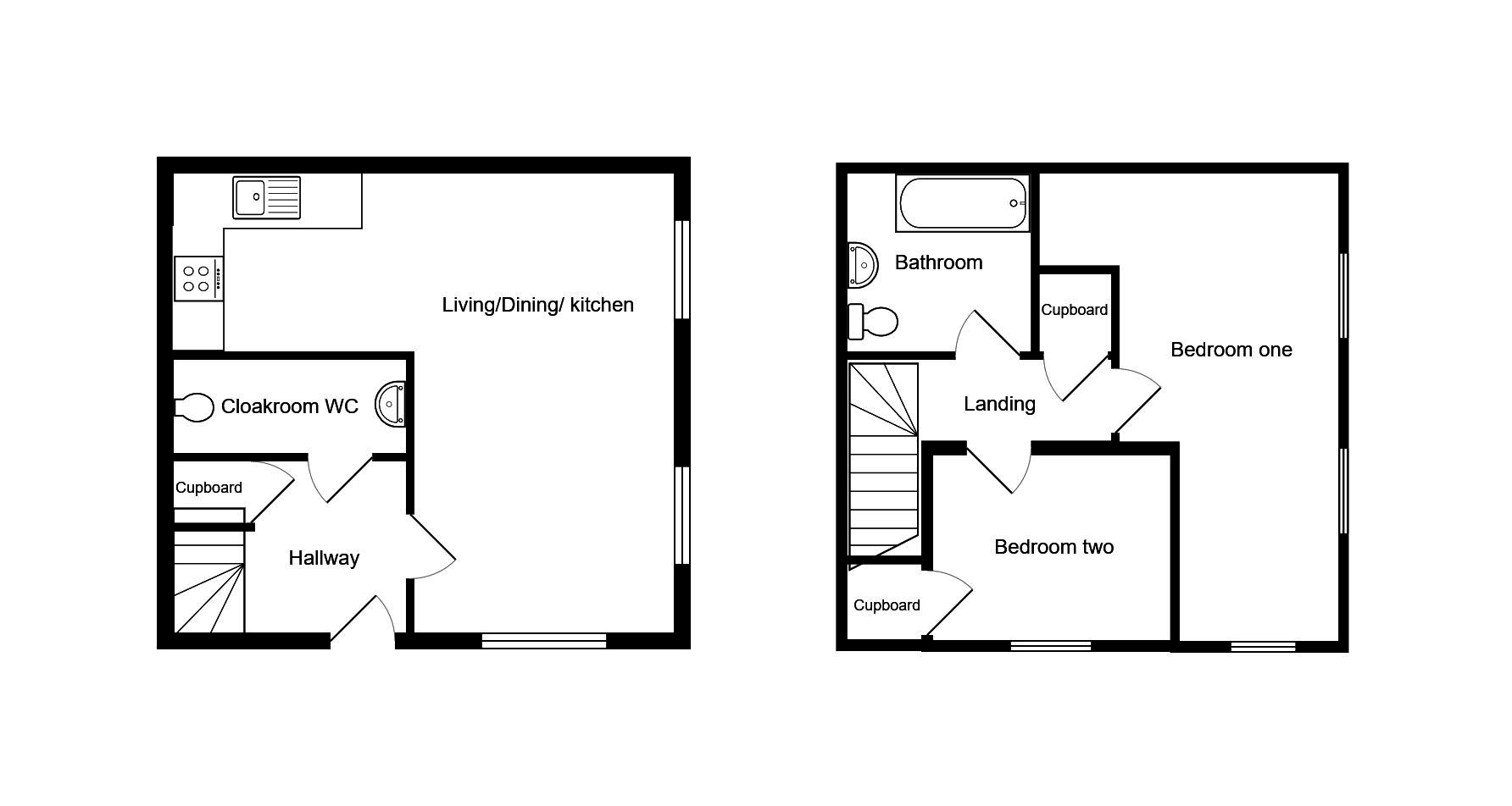 2 Bedrooms Semi-detached house for sale in Wingreen Way, Featherstone, Pontefract WF7