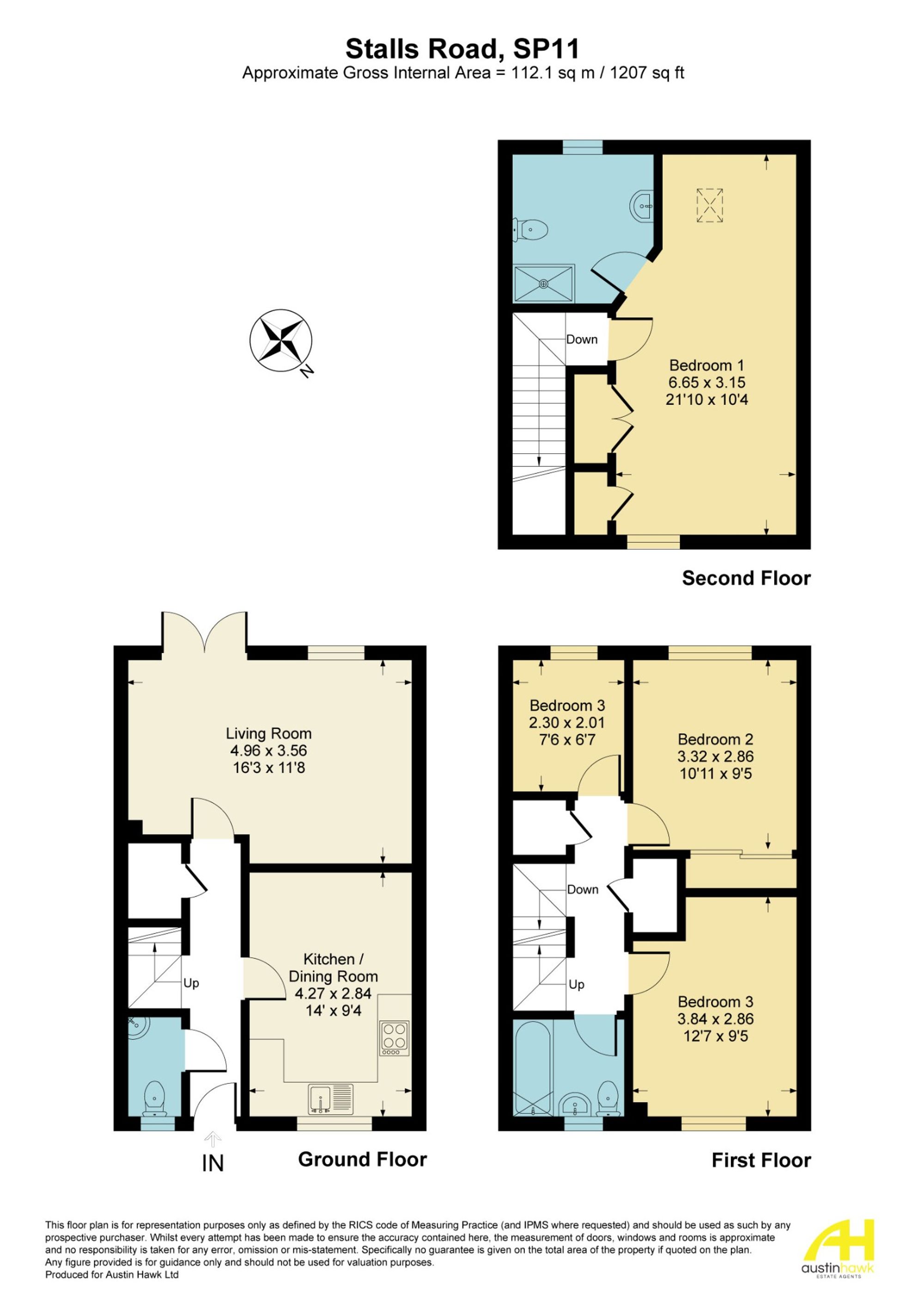 24 Stalls Road, Andover floorplan