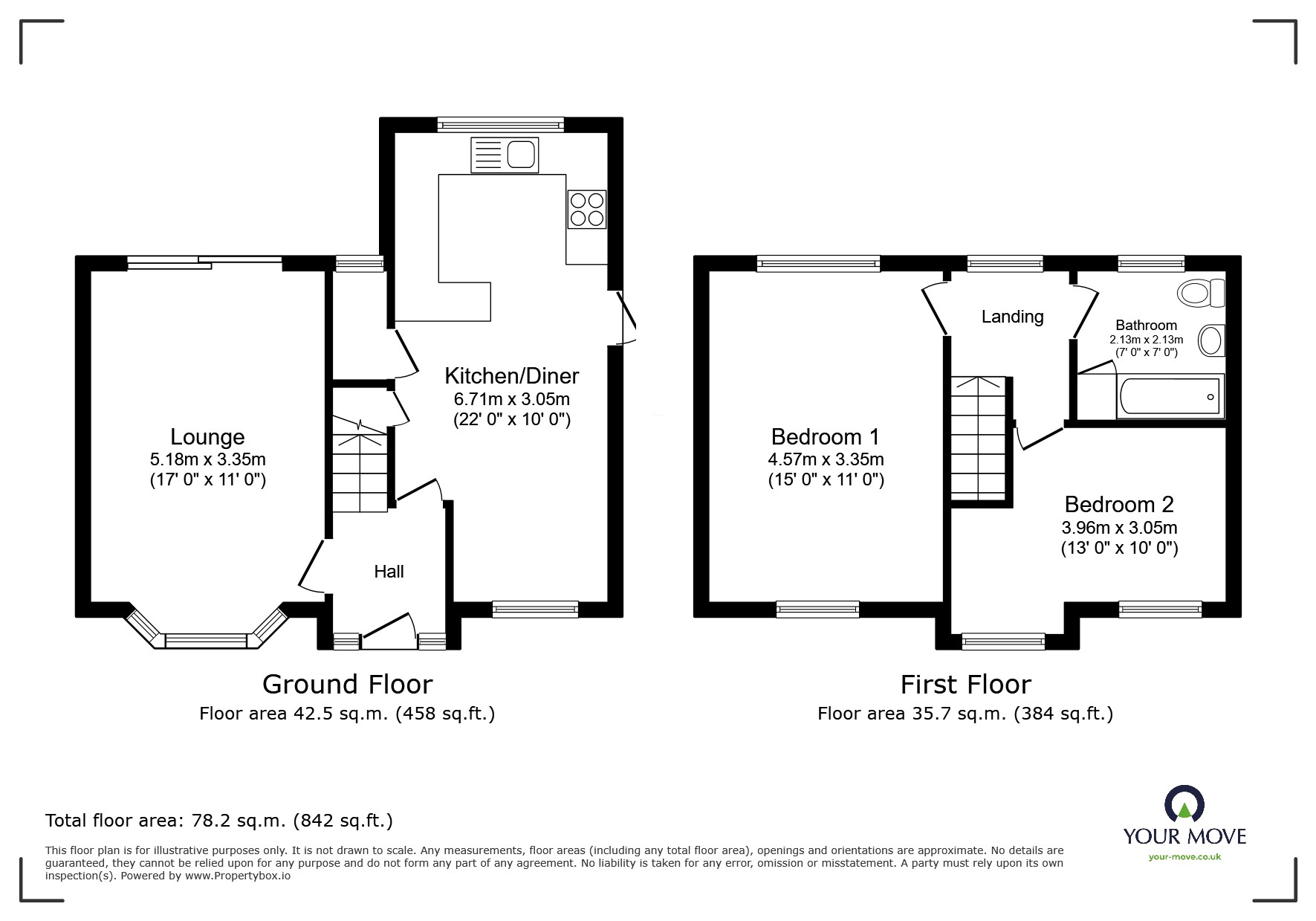 133, Scraptoft Lane, Leicestershire floorplan