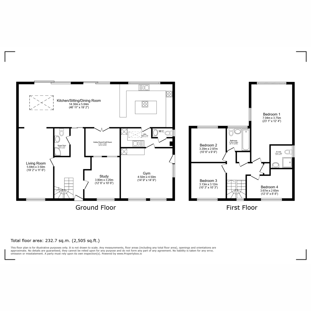 Lon Tudur, Llangefni floorplan