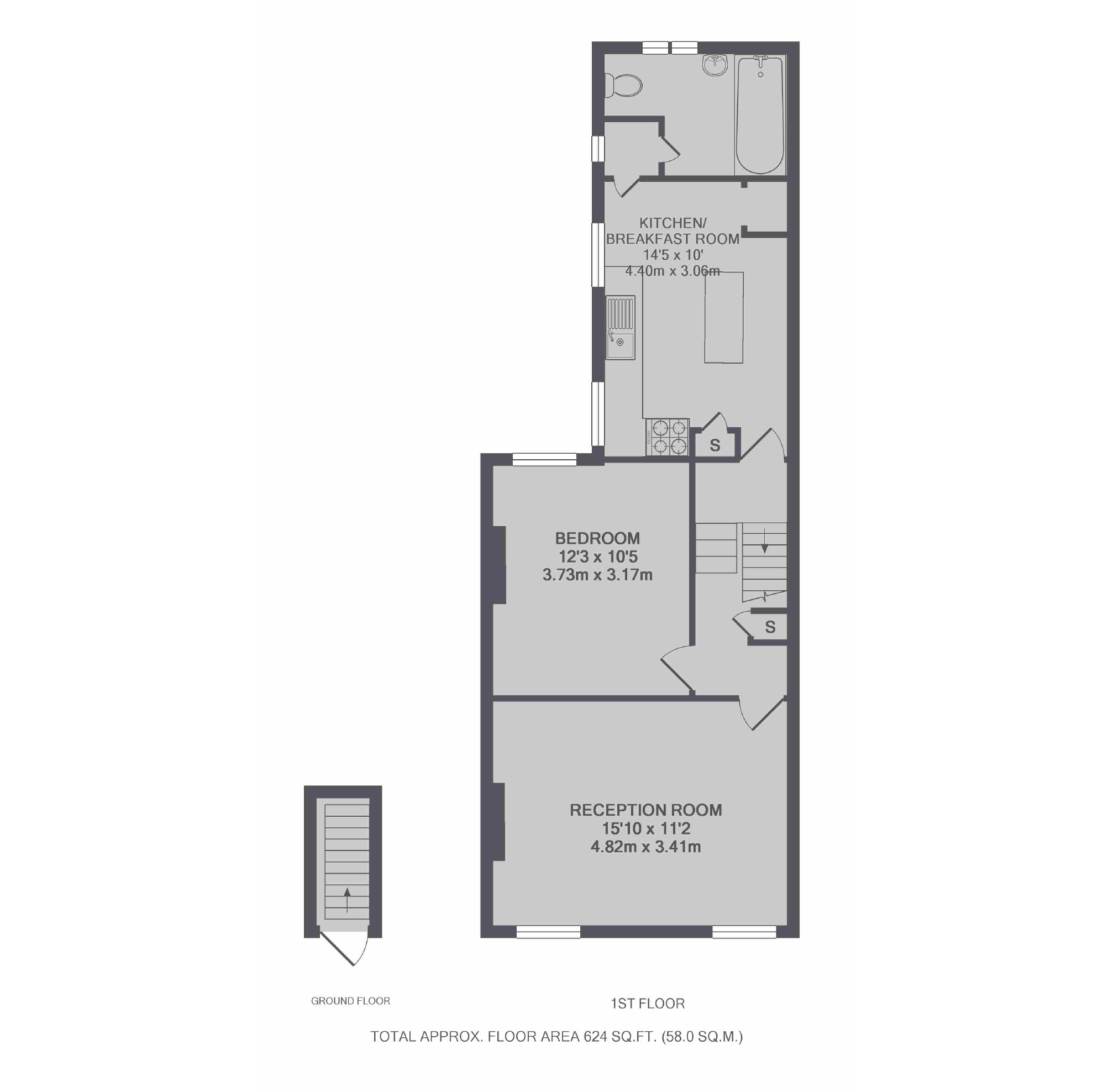 1 Bedrooms Flat for sale in Ilbert Street, London W10