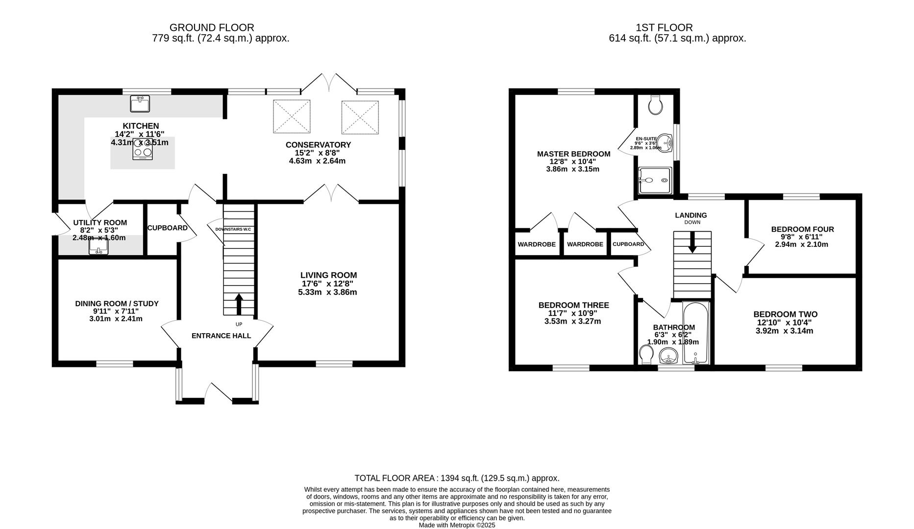 15, Rectory Close, Maisemore floorplan