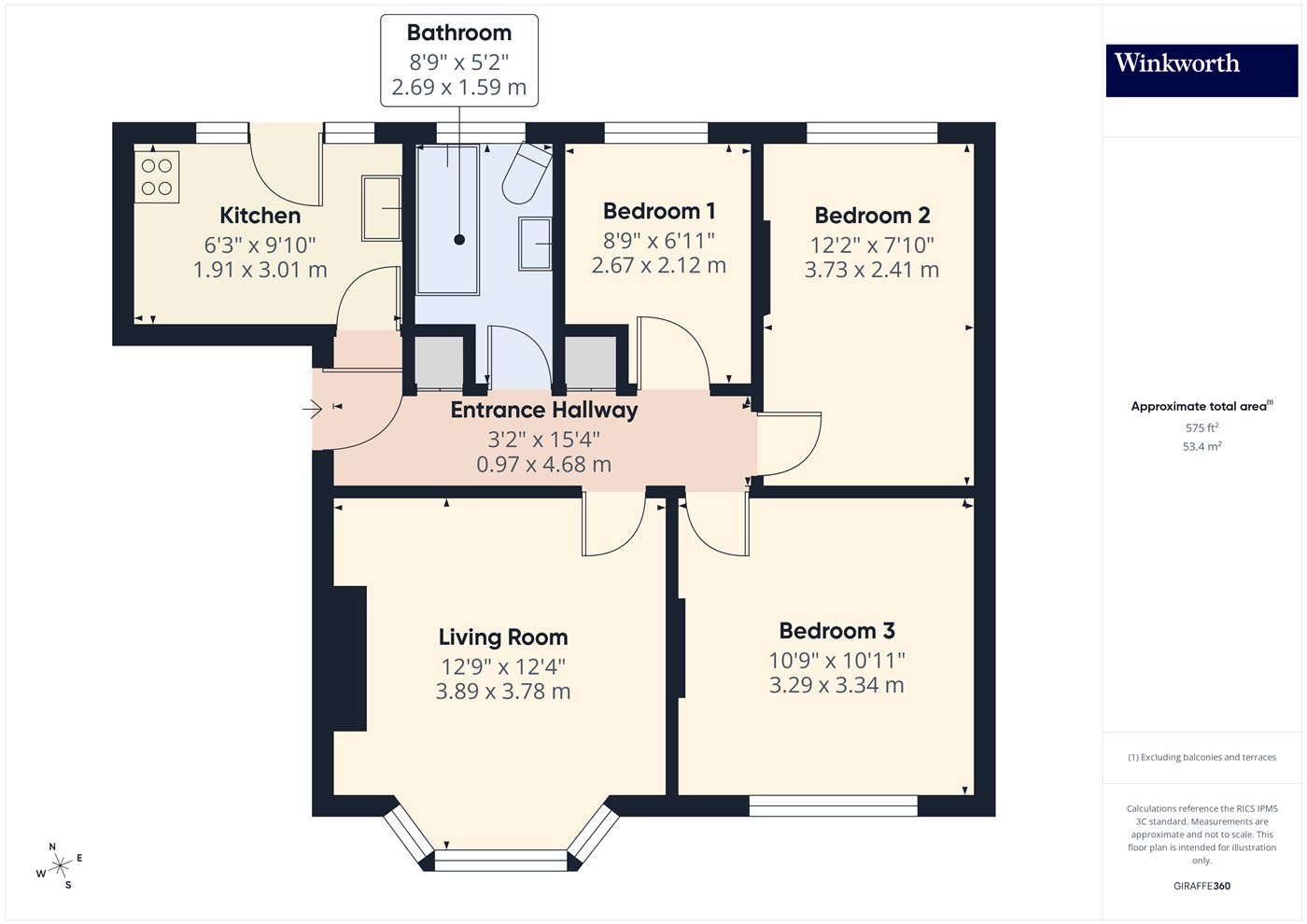 704a, Kenton Road, Harrow floorplan