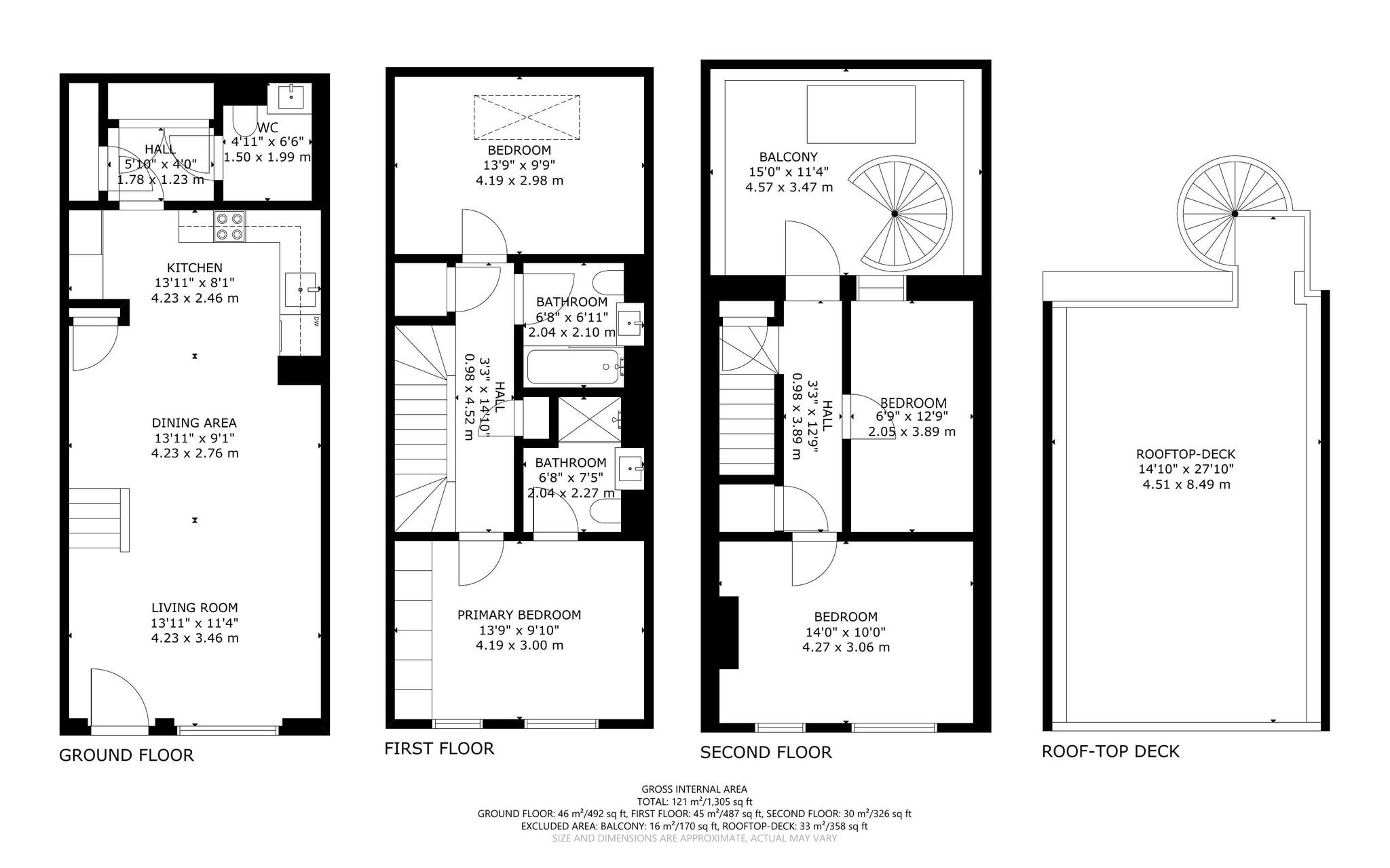 33 Handley Drive, London floorplan
