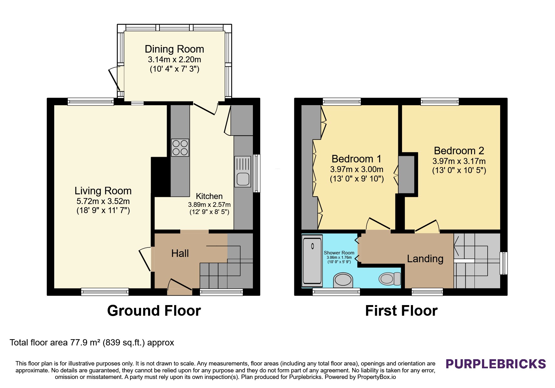 214, Blackley New Road, Manchester floorplan