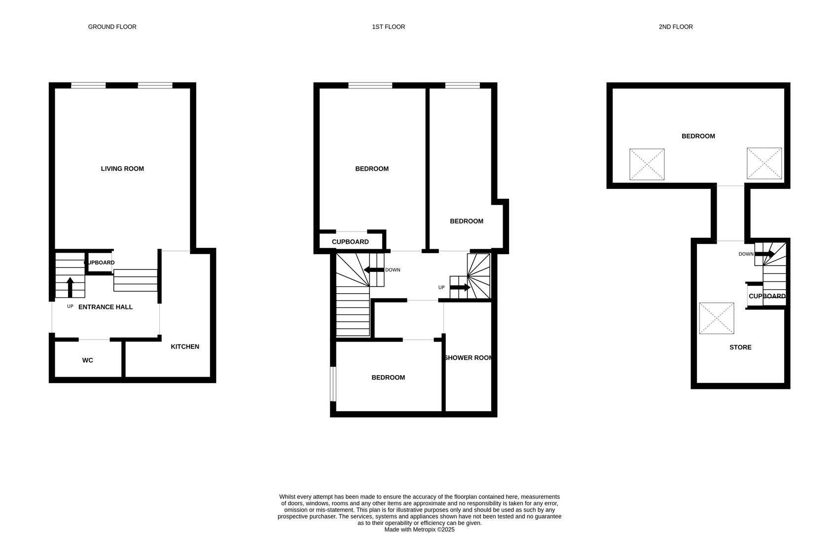193, High Street, Newburgh floorplan