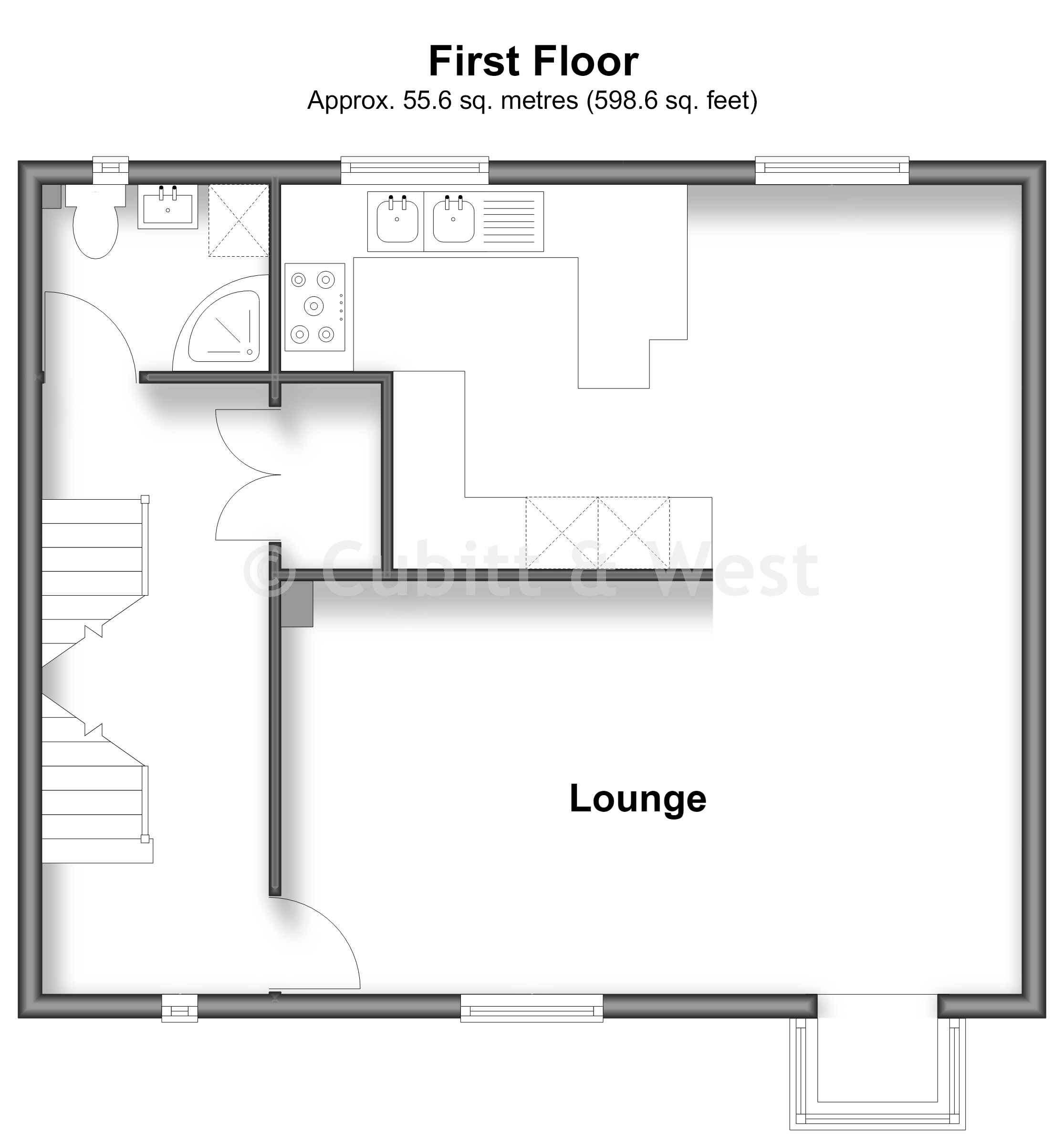 7, Park Hill Road, Croydon floorplan