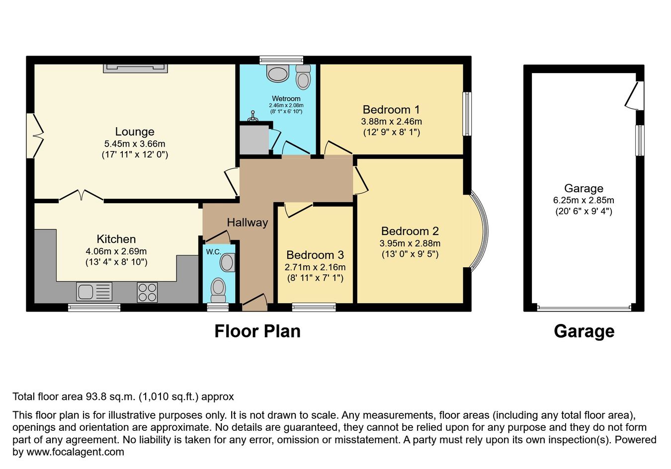 2a, Mayflower Way, Mablethorpe floorplan