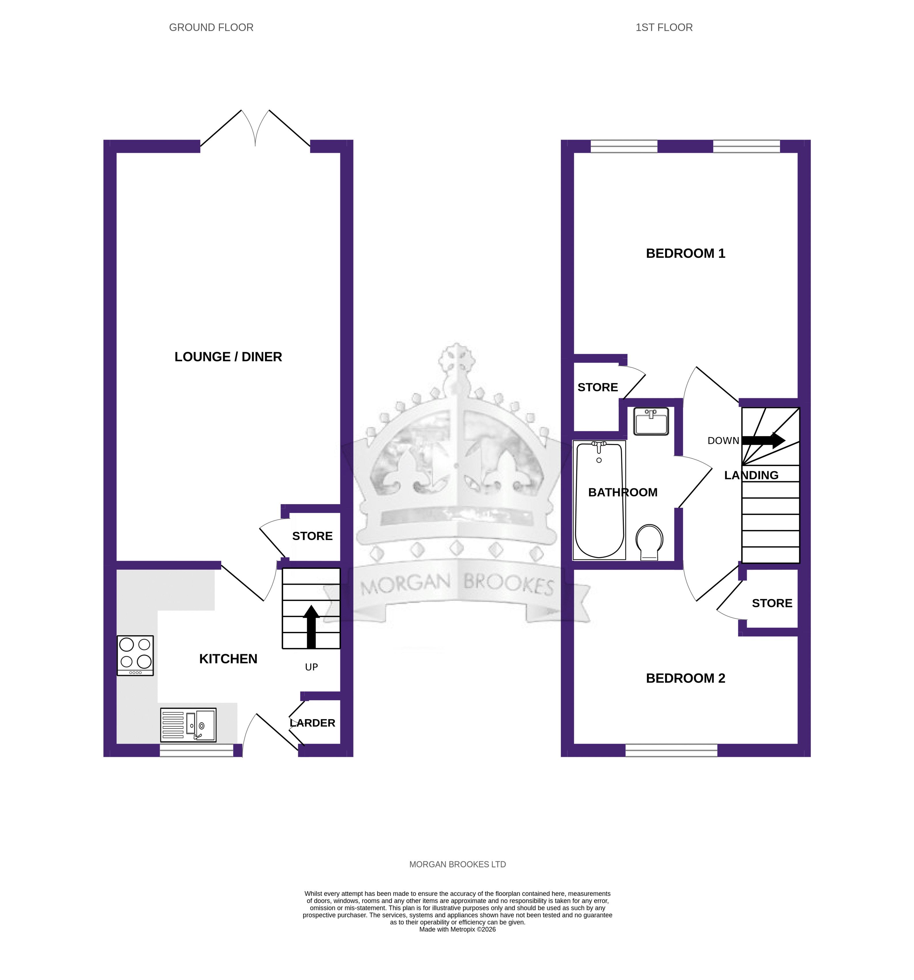 33, Burlington Court, Basildon floorplan