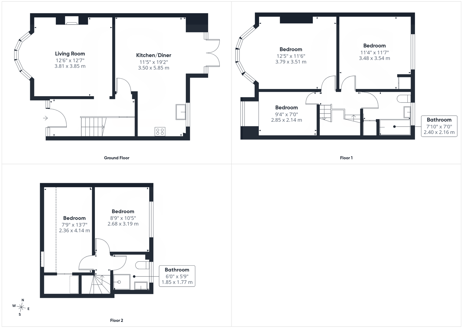110, Haynes Road, Worthing floorplan